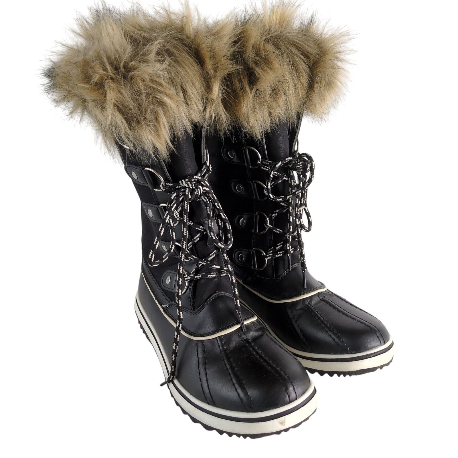 Other Globalwin Women's 8 Faux Fur Trimmed Insulated Snow Boots Size US 8 / IT 38 - 5 Thumbnail