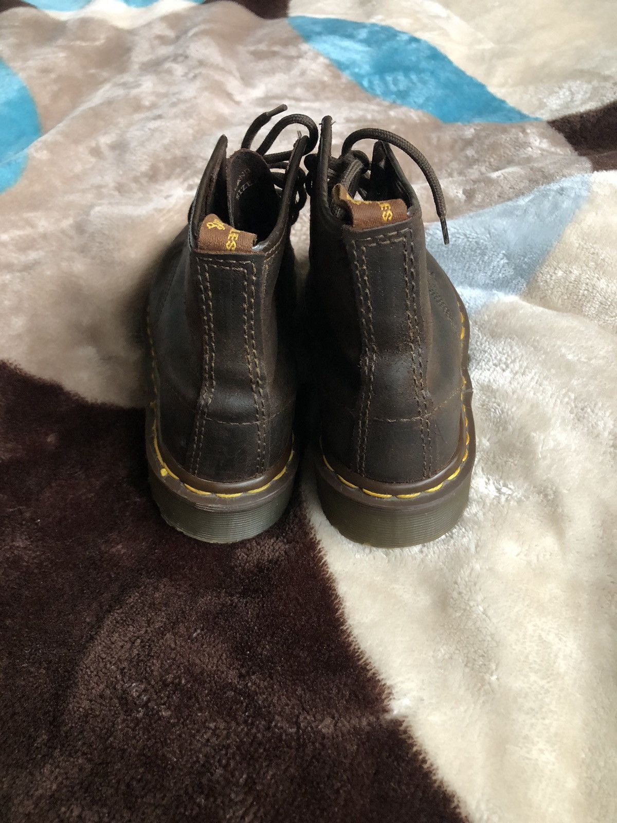 Dr. Martens × Vintage Vintage 90’s Made in England MIE Crazy Horse Dr Martens Size US 6 / IT 36 - 3 Thumbnail