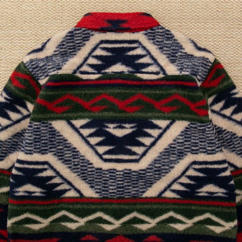 RRL Ralph Lauren RRL Ralph Lauren Wool fleece Navajo shirt jacket Size US L / EU 52-54 / 3 - 8 Thumbnail