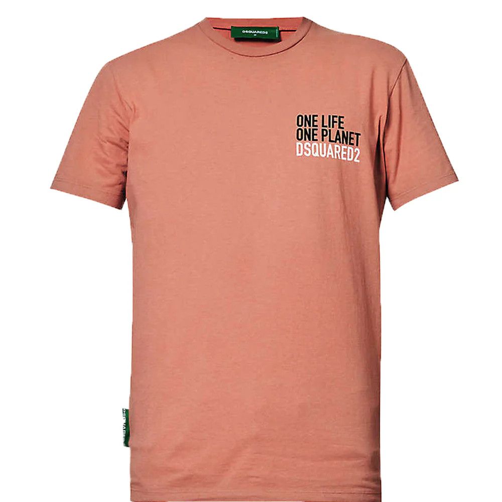 Dsquared2 Dsquared2 Orange T-Shirt Size S Size US S / EU 44-46 / 1 - 1 Thumbnail