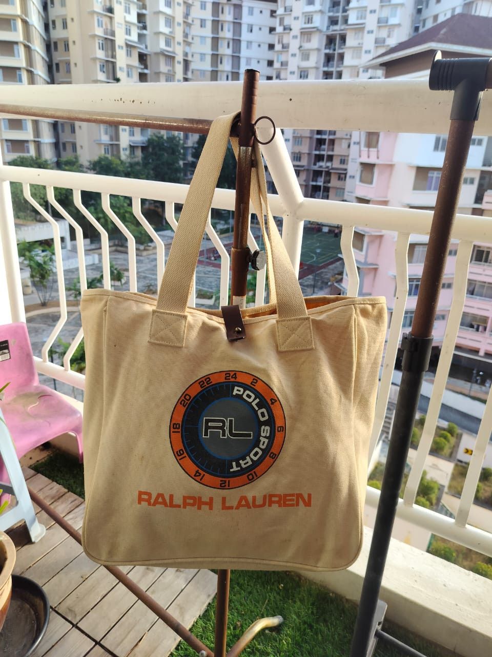 Polo Ralph Lauren Vintage Polo Sport by Polo Ralph Lauren canvas tote bag Size ONE SIZE - 1 Thumbnail