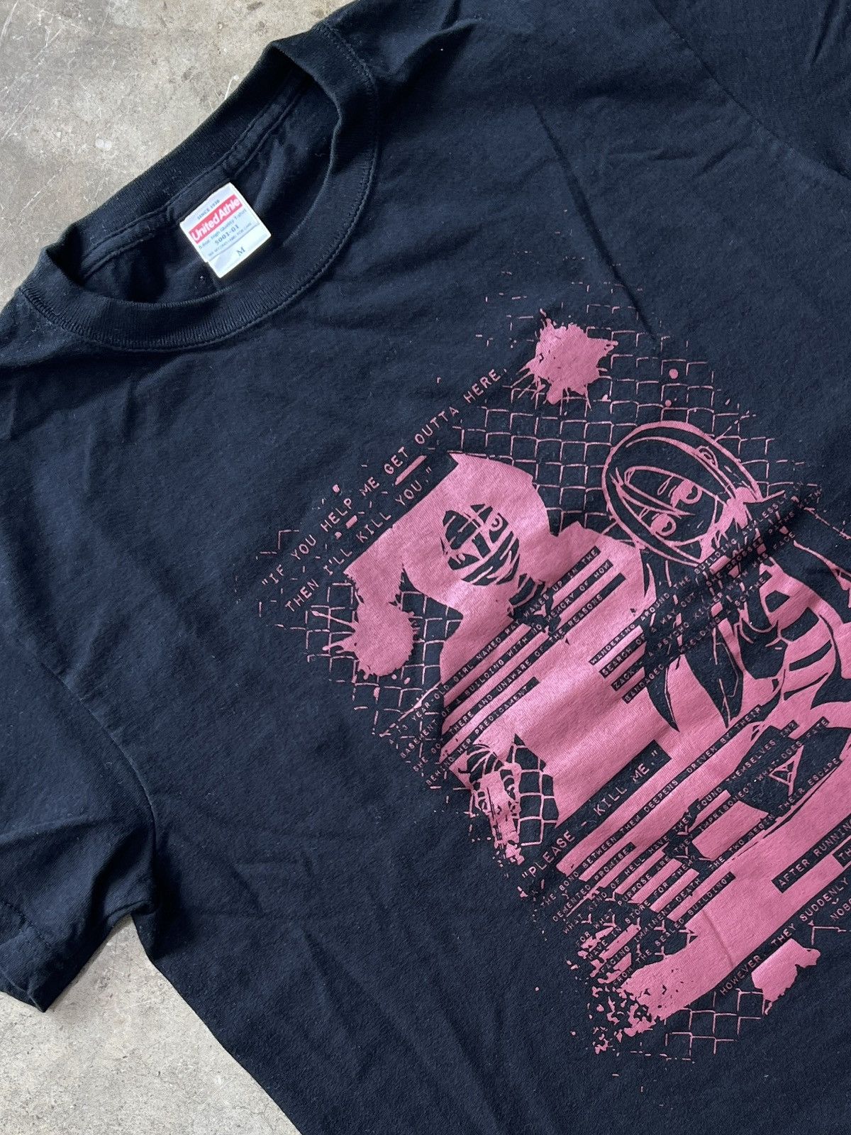 Vintage Anime Angel of Slaughter Anime Tee Medium Size US M / EU 48-50 / 2 - 1 Thumbnail