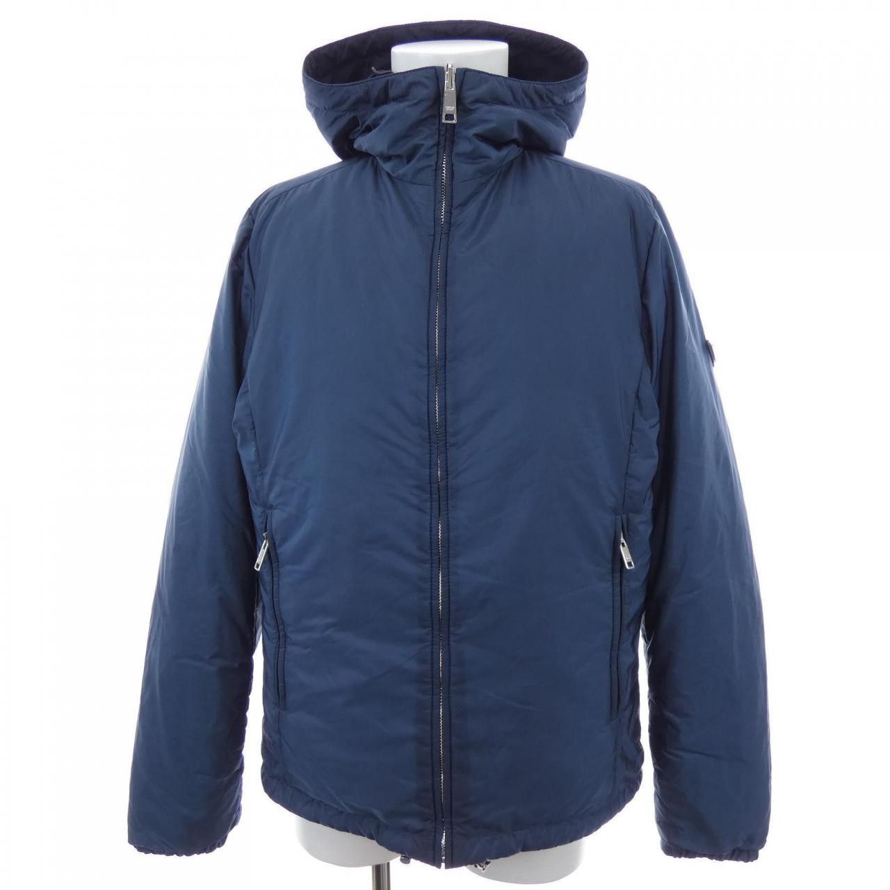 Prada Prada Prada Triangle Logo Jacket Others Outerwear SGB224R192Q04 DUTY FREE for USA Size ONE SIZE - 1 Thumbnail