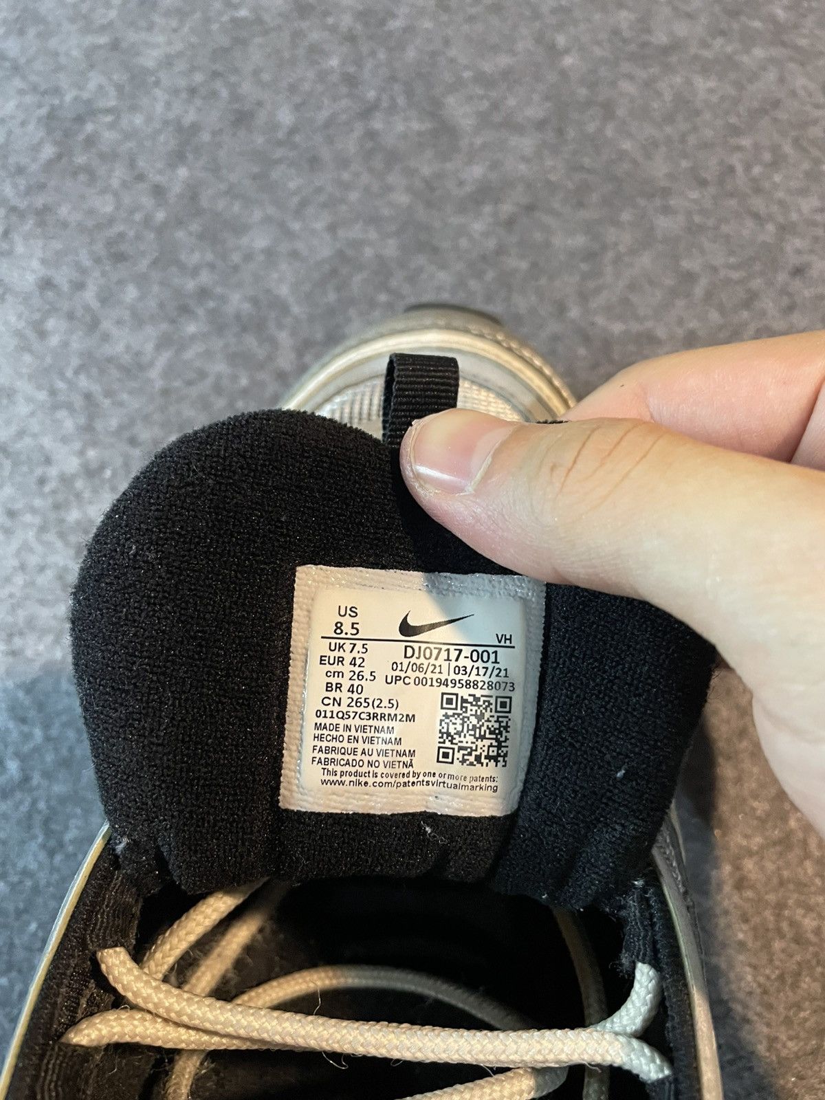 Nike Nike Air Max 97 Silver Violet Size US 7.5 / EU 40-41 - 11 Thumbnail