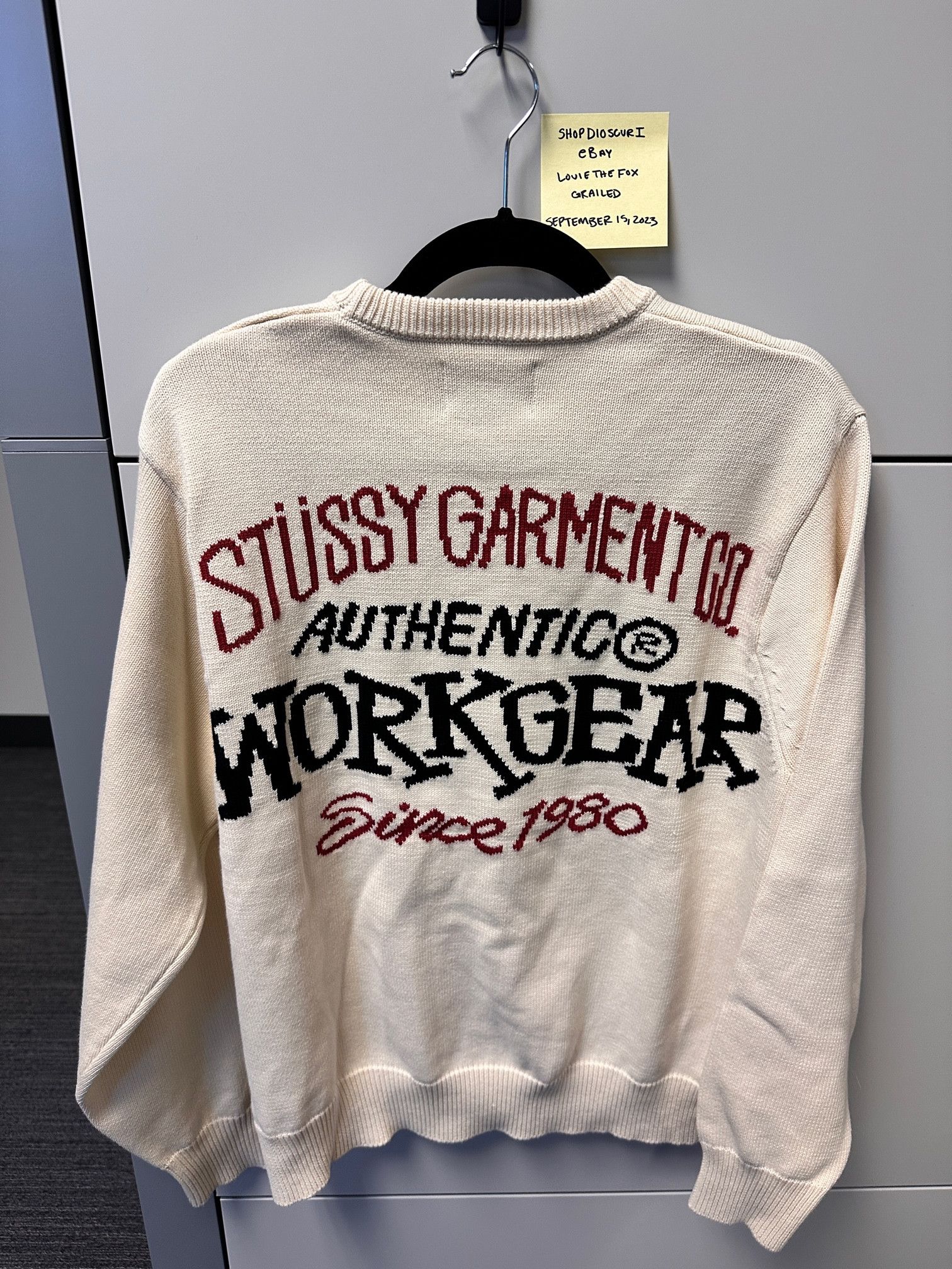 Stussy Stussy Authentic Workgear Sweater Size Medium | Grailed
