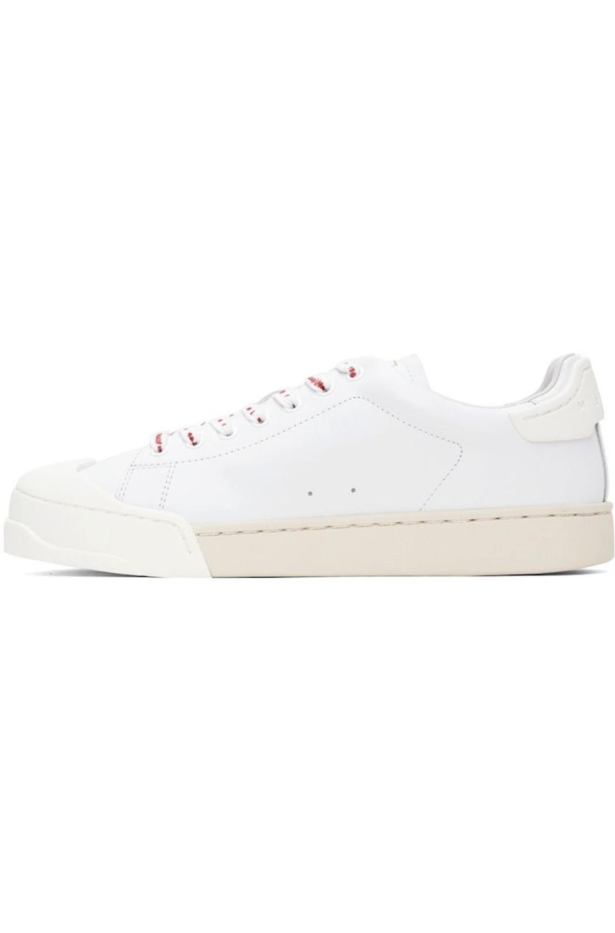 Marni o1y0225 Leather Low-Top Sneakers in Multicolor Size US 7 / EU 40 - 2 Thumbnail