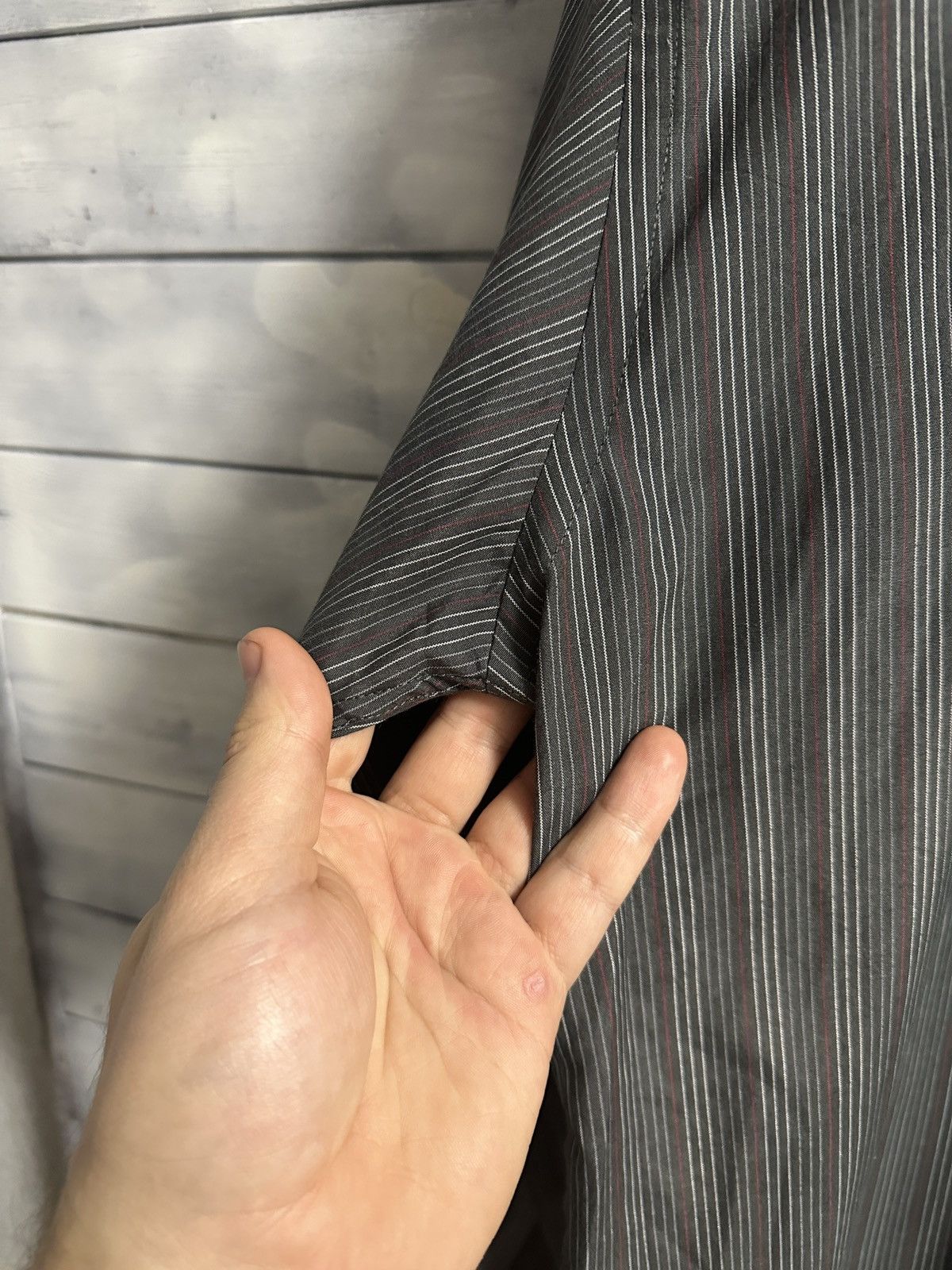 Givenchy Vintage Shirt Givenchy Collection Luxury Size 17, 1/2 Size US XL / EU 56 / 4 - 2 Thumbnail