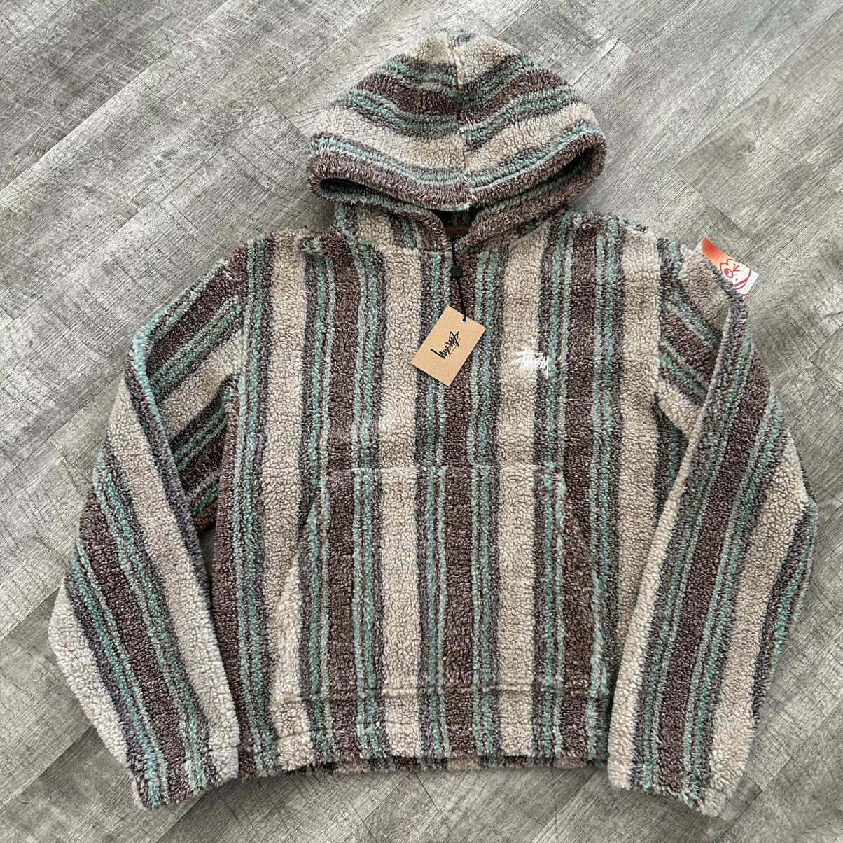 Stussy Fleece Logo Hoodie Size US L / EU 52-54 / 3 - 1 Thumbnail