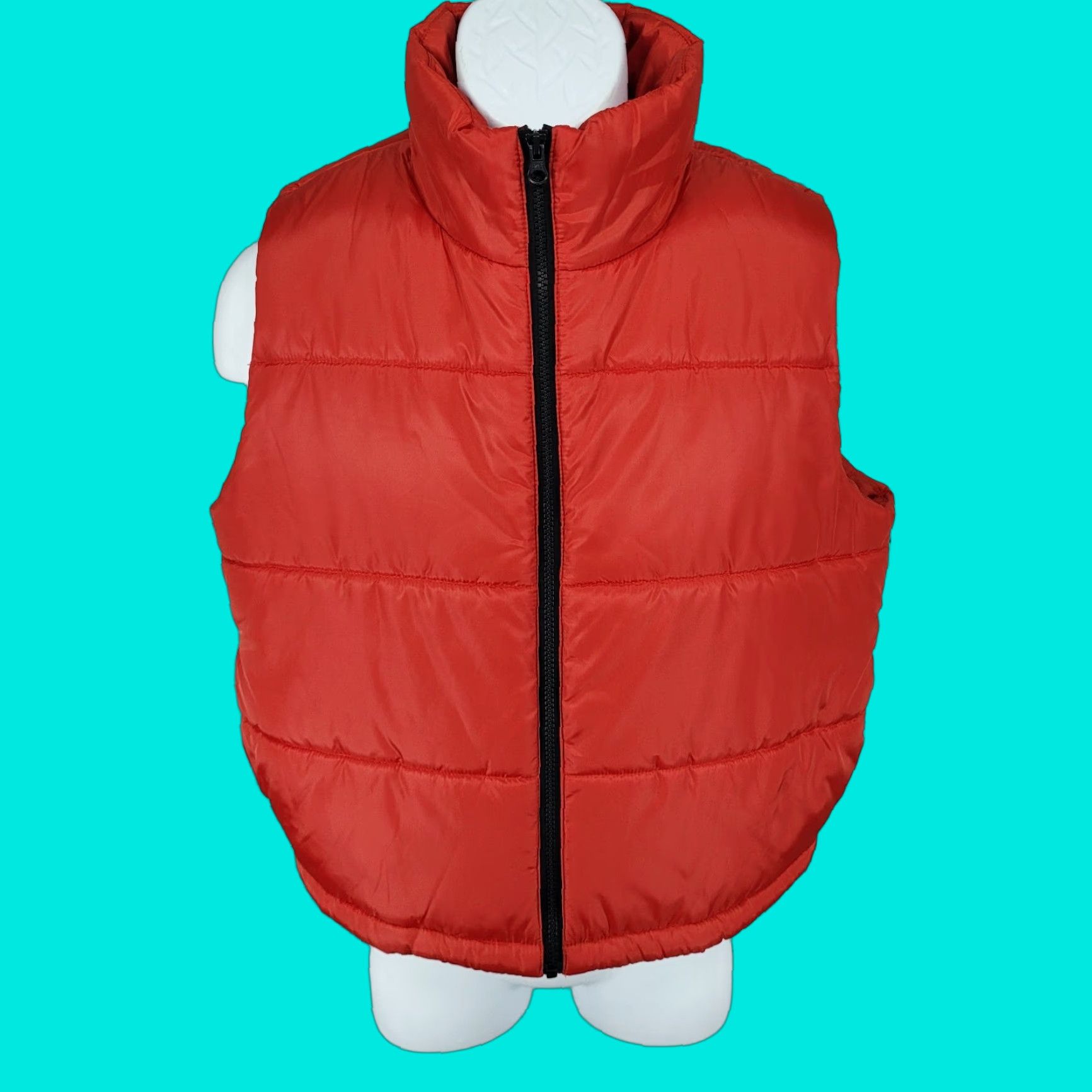 Vintage NWT ABOUND Red Insulated Lightweight Pockets Puffer Jacket Vest Size Small S Size US S / EU 44-46 / 1 - 1 Thumbnail