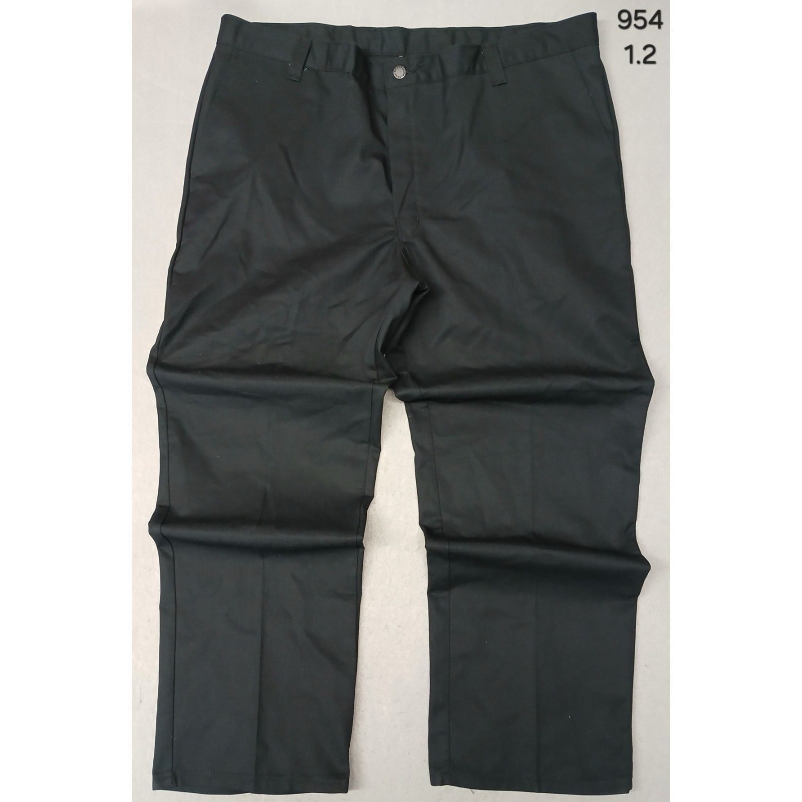 Dickies Dickies (42x30) Black Relaxed Straight Leg Utility Trousers Size US 42 / EU 58 - 1 Thumbnail
