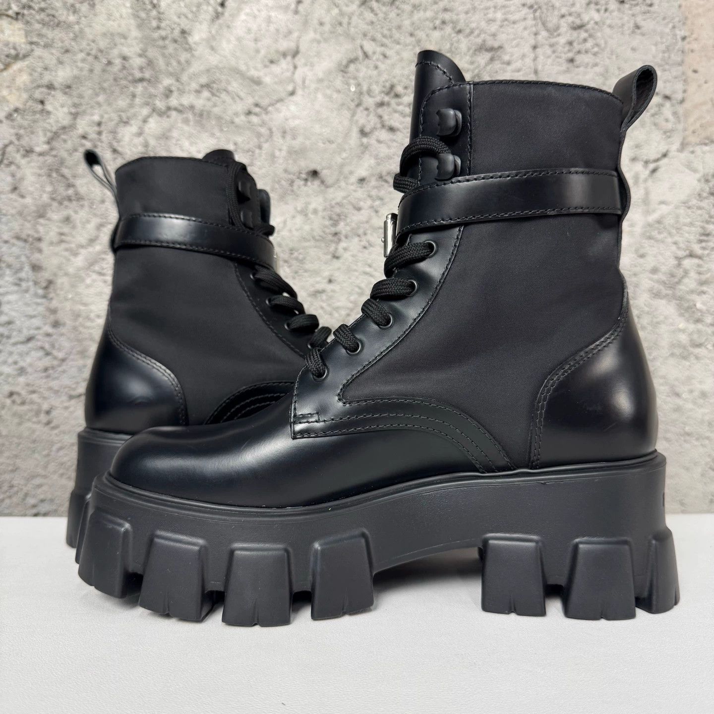 Prada Prada Triangle Bag Boot 37 99 New Size US 6.5 / IT 36.5 - 6 Thumbnail
