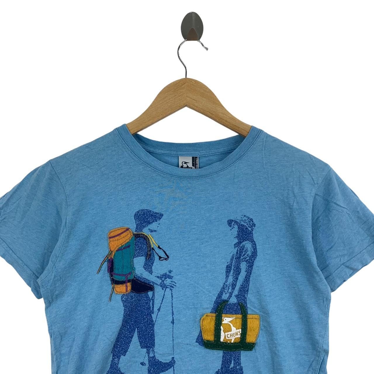 Chums CHUMS HELLOWEAR OUTDOOR Camping Hiking Tee Shirt Size M / US 6-8 / IT 42-44 - 2 Thumbnail
