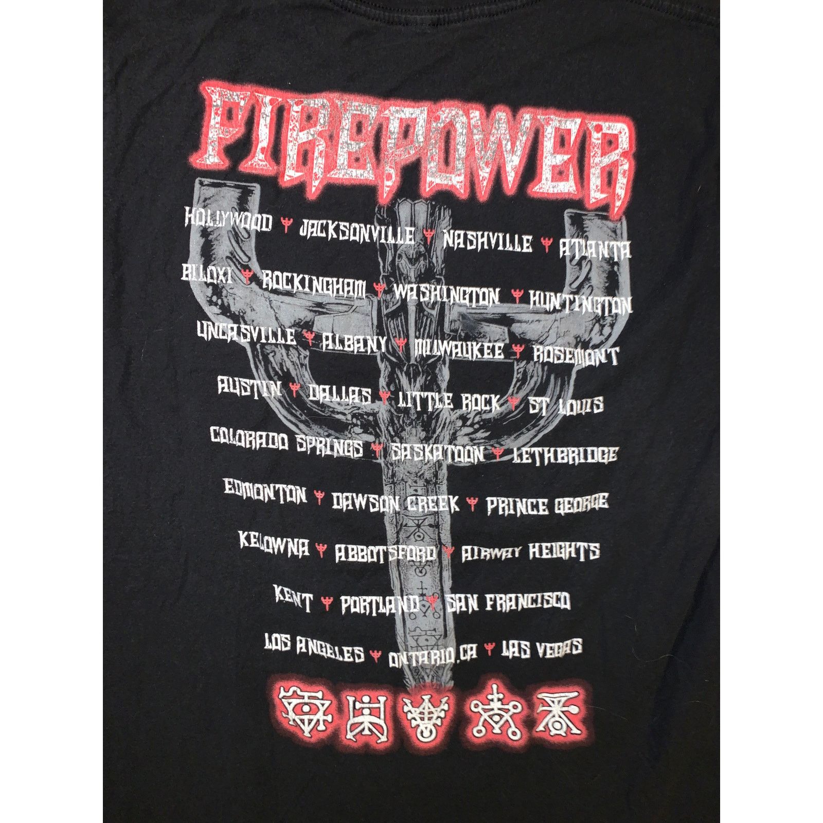 Band Tees Judas Priest Firepower Tour 2018 T Shirt Heavy Metal Tee M Size US M / EU 48-50 / 2 - 2 Thumbnail