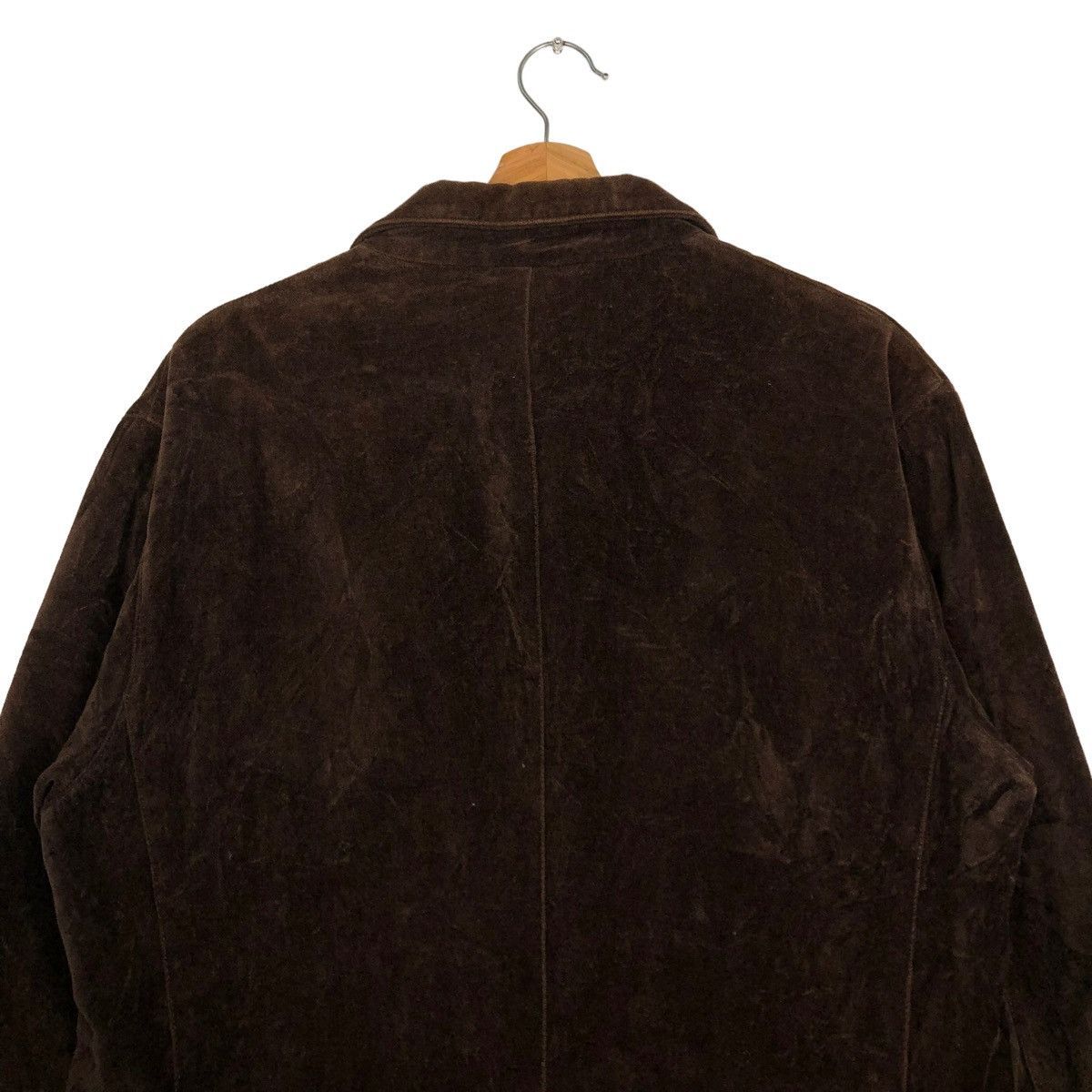 Armani Exchange 🔥VINTAGE VELVET CHORE JACKET ARMANI JEANS MADE IN ITALY Size US M / EU 48-50 / 2 - 9 Thumbnail