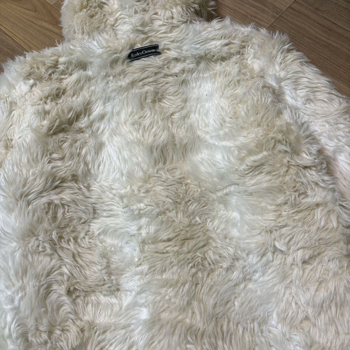 If Six Was Nine × Japanese Brand × Le Grande Bleu (L.G.B.) RodeoCrowns faux fur jacket ifsixwasnine L.G.B style japan Size US M / EU 48-50 / 2 - 15 Thumbnail