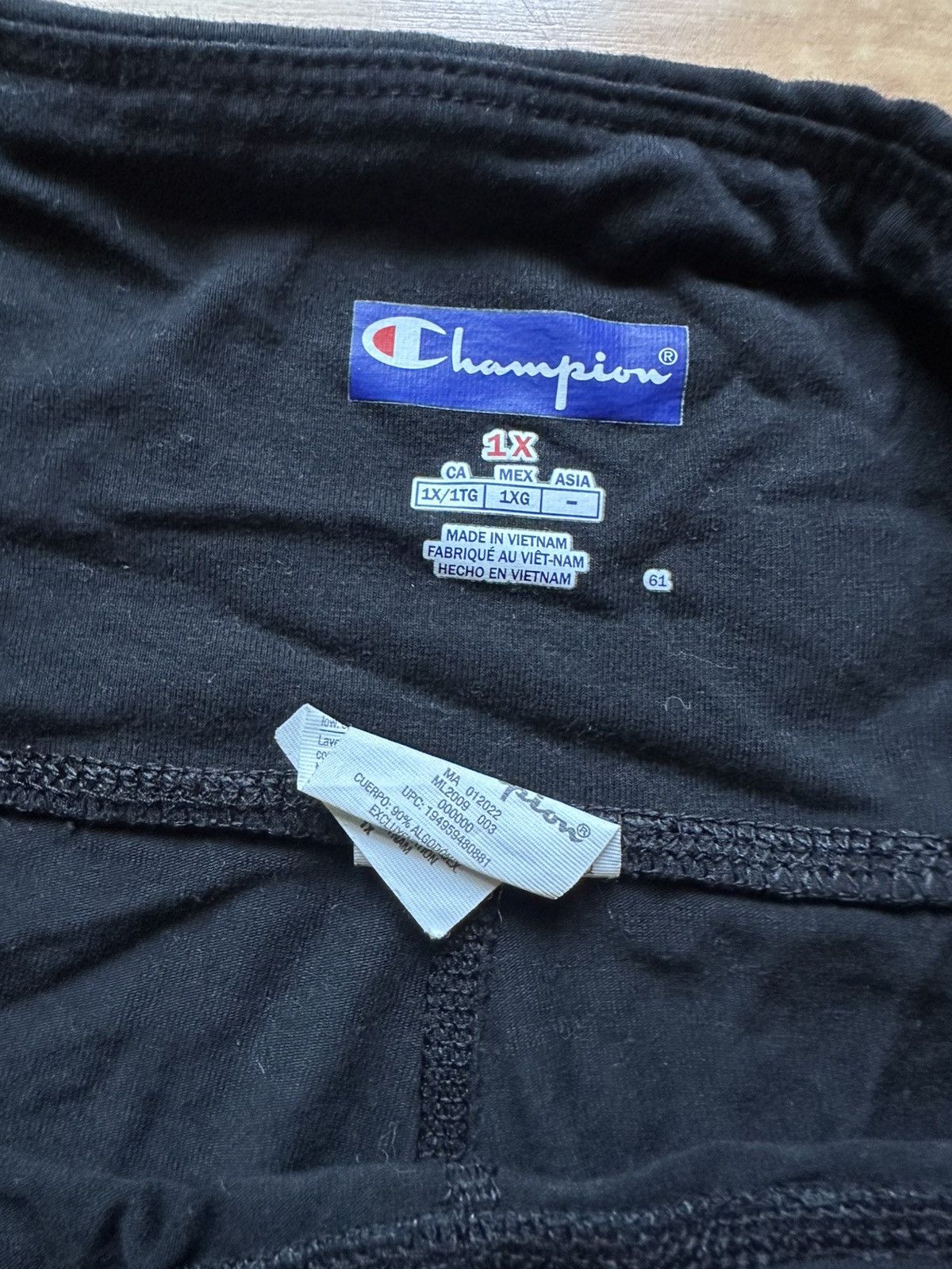 Champion Champion Women's Black Shorts Size 25" / US 0 / IT 36 - 3 Thumbnail