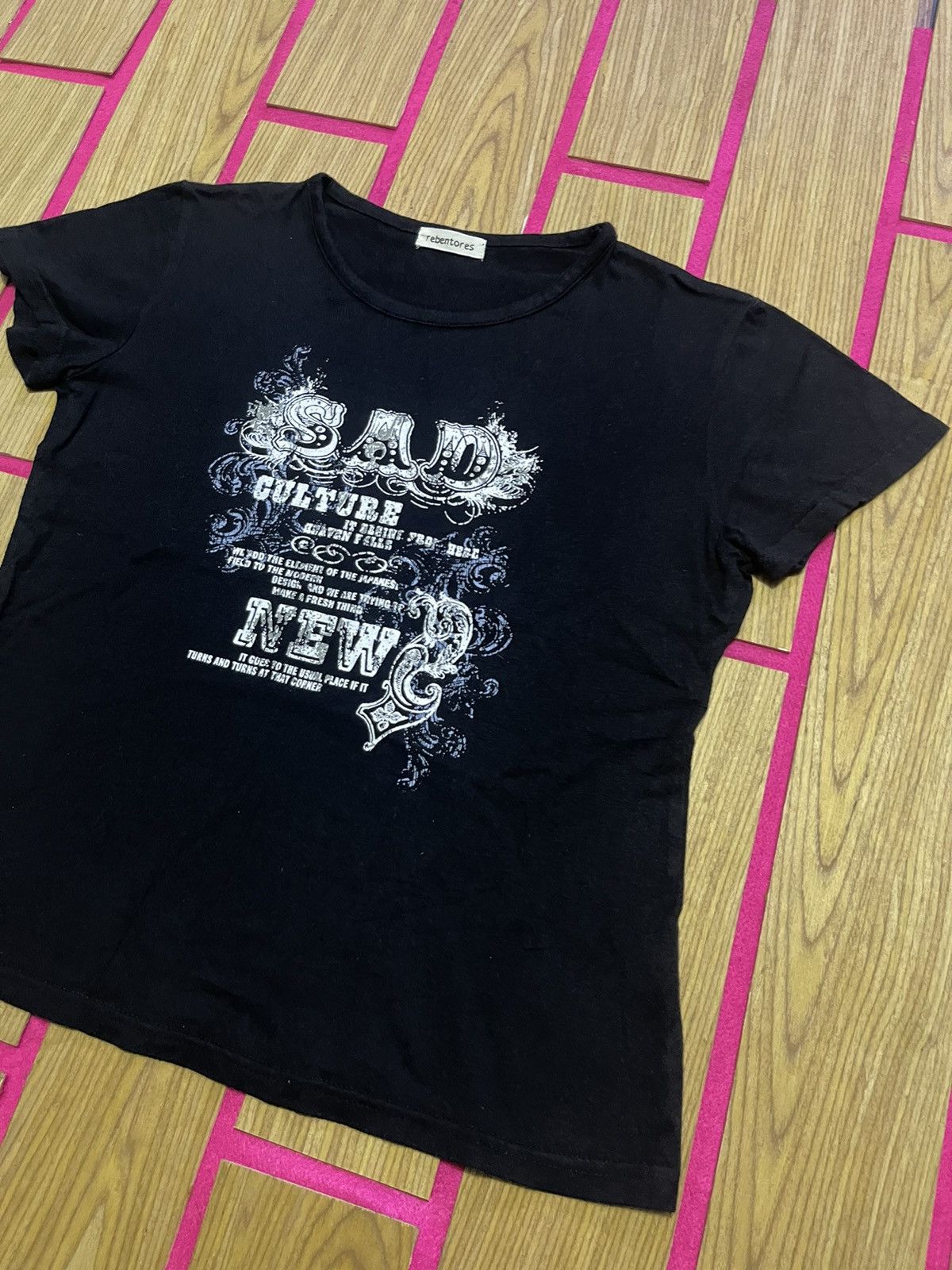 If Six Was Nine Y2K REBENTORES short sleeve tshirt ifsix style Size M / US 6-8 / IT 42-44 - 2 Thumbnail