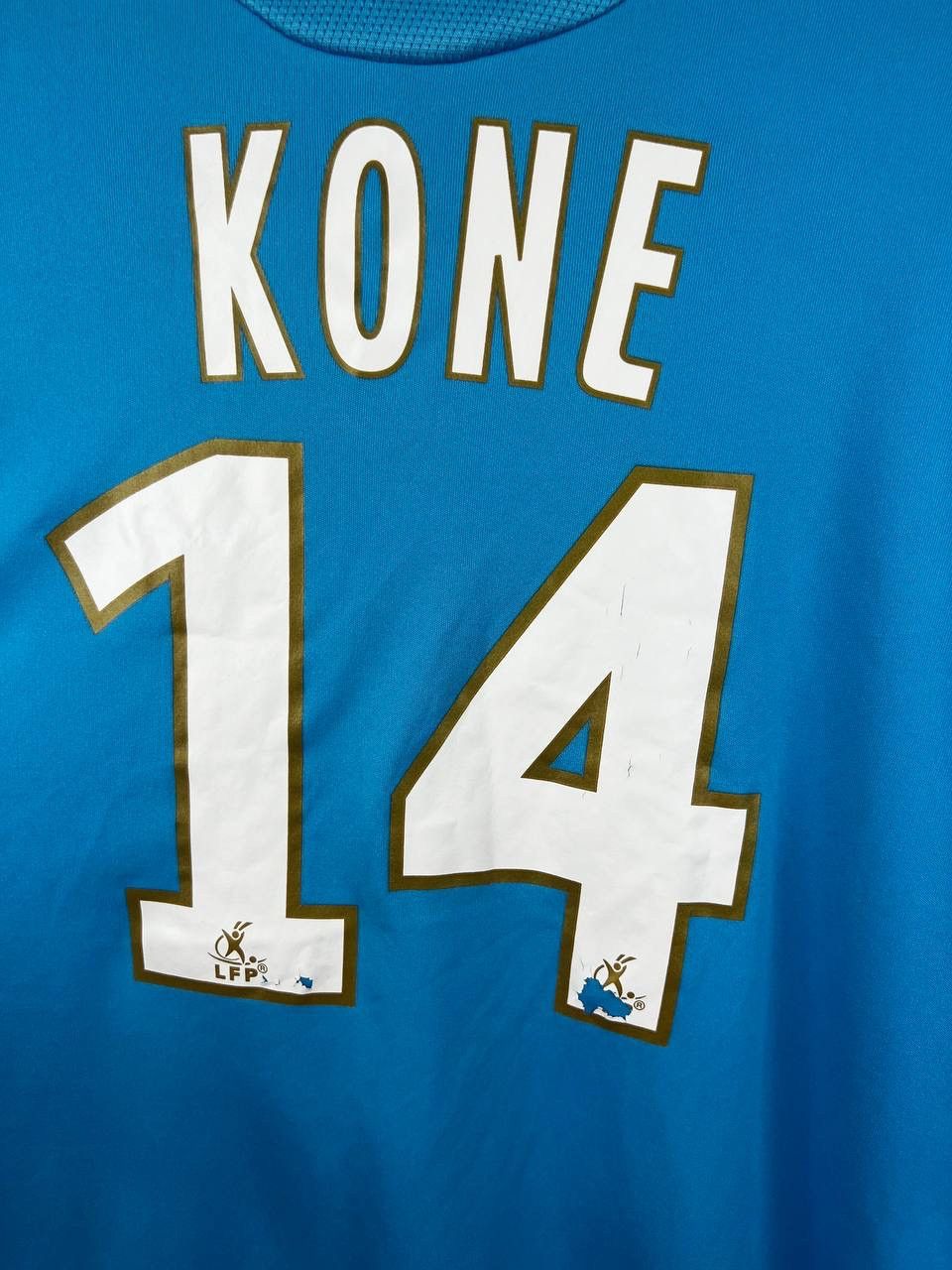 Vintage Olympique Marseille 14 Kone Adidas jersey t-shirts size XL Size US XL / EU 56 / 4 - 7 Thumbnail