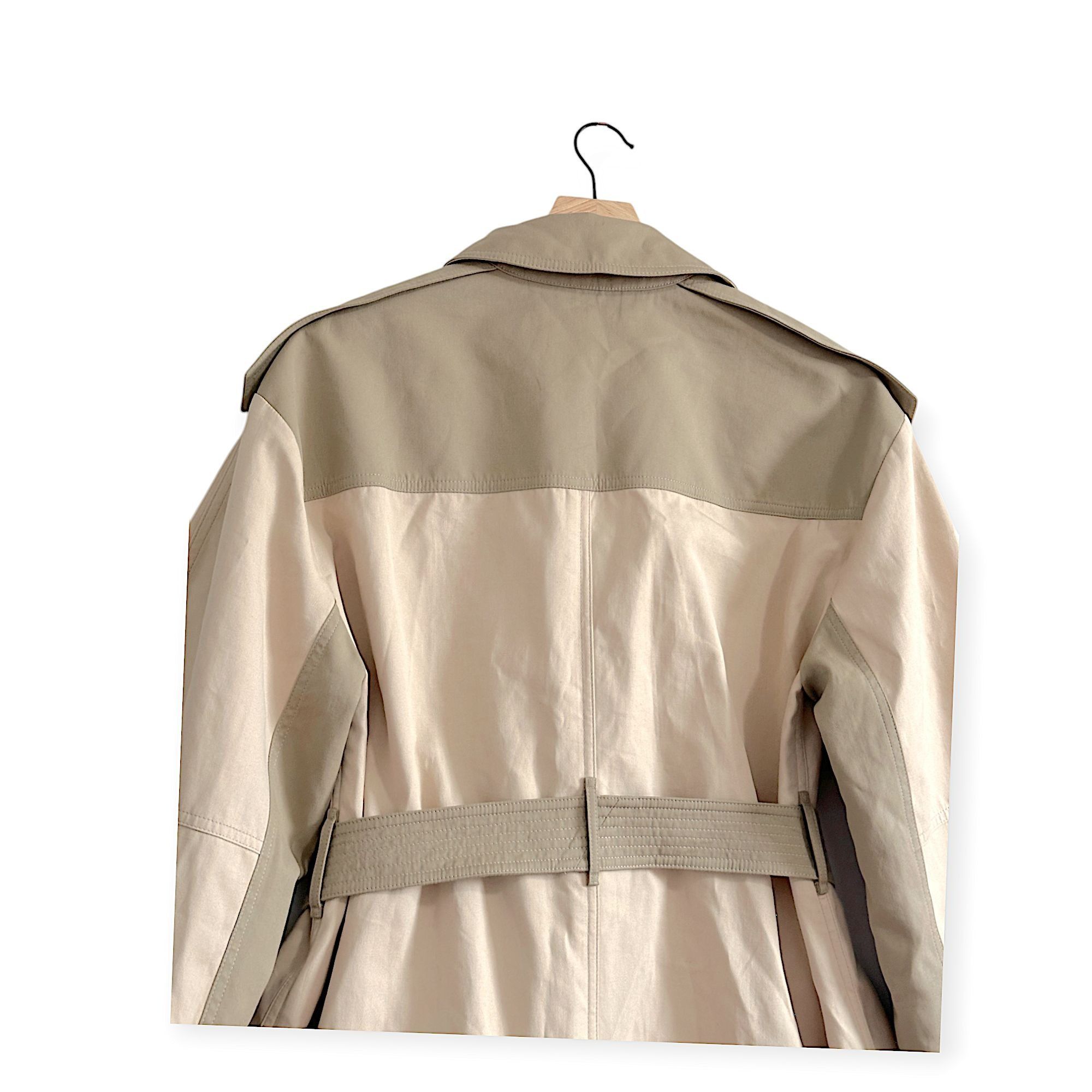 Ulla Johnson Ulla Johnson Emmanuelle Trench Coat, Size P, Neutral Color, Size XS / US 0-2 / IT 36-38 - 8 Thumbnail