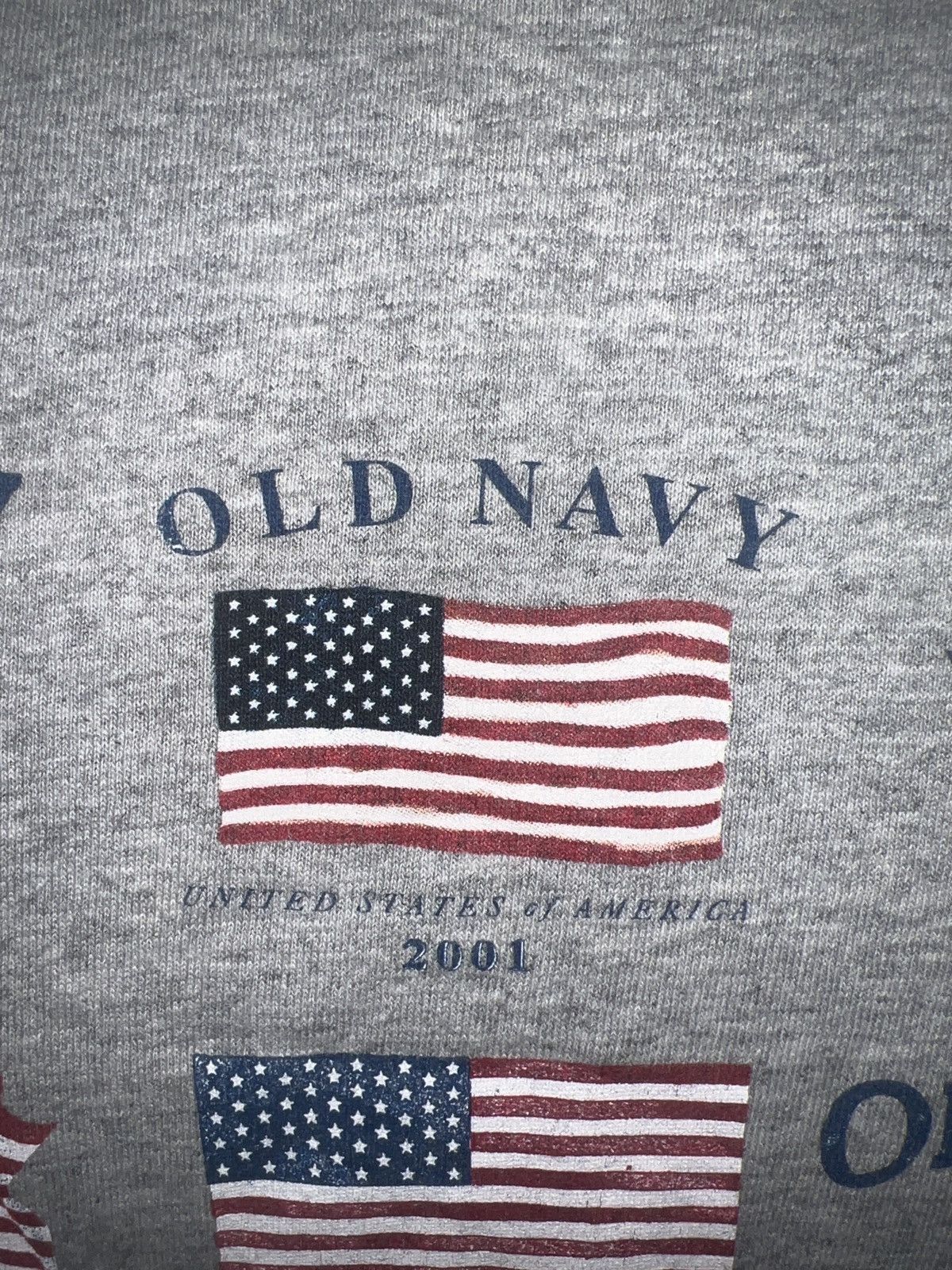 Old Navy Old Navy Flag Tee Size US XXL / EU 58 / 5 - 10 Thumbnail
