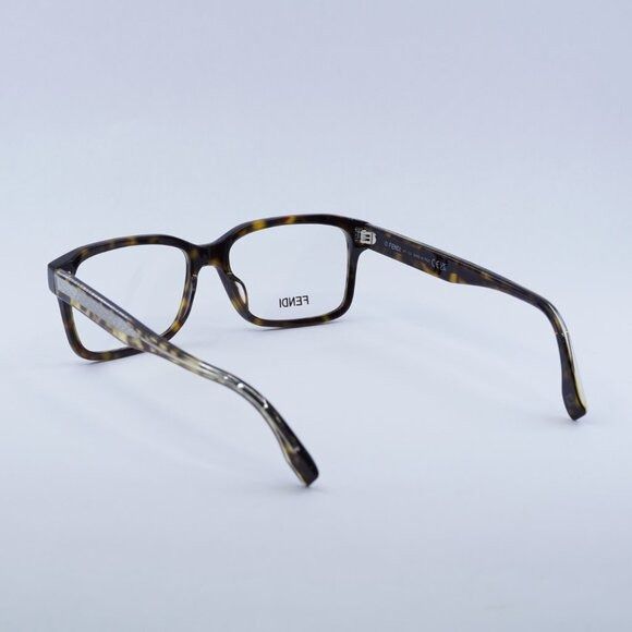 Fendi Fendi FE50030I 052 Dark Havana Eyeglasses - Lowest Price! Size ONE SIZE - 3 Thumbnail
