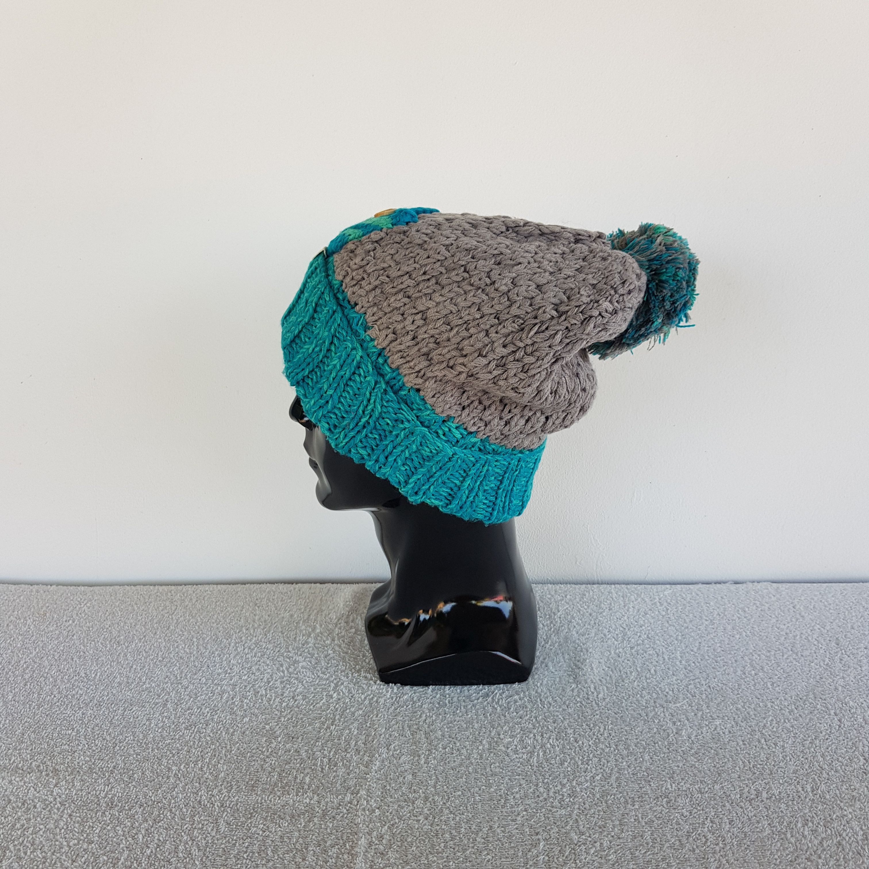 Japanese Brand Vintage Japanese Beanie Knitted Snow Caps Crochets Hats Size ONE SIZE - 4 Thumbnail