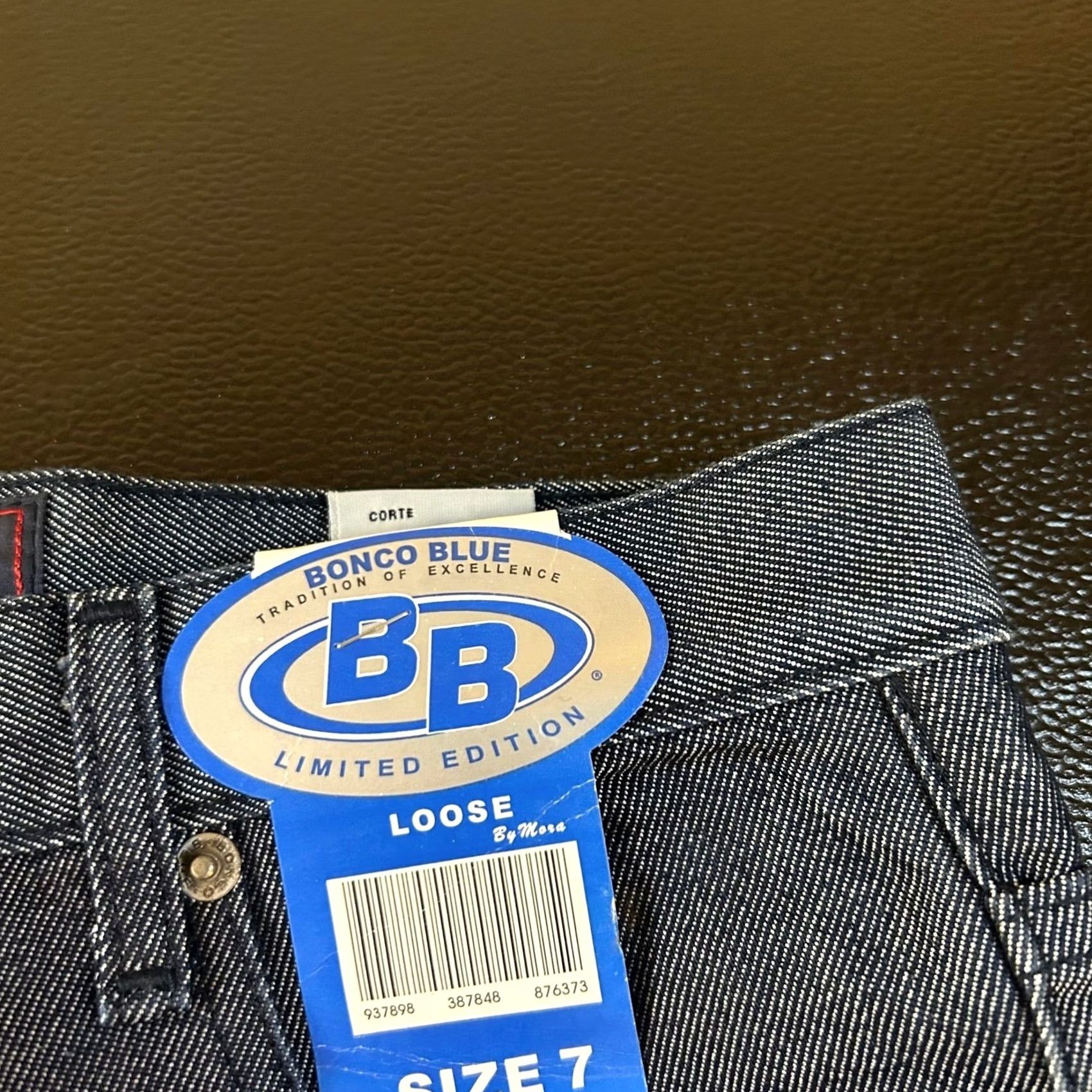 Vintage VINTAGE Bonco Blue Jeans Womens Size 7 Loose Wide Leg 1990s Casual Hip Hop Denim Blue Size 28" / US 6 / IT 42 - 5 Thumbnail