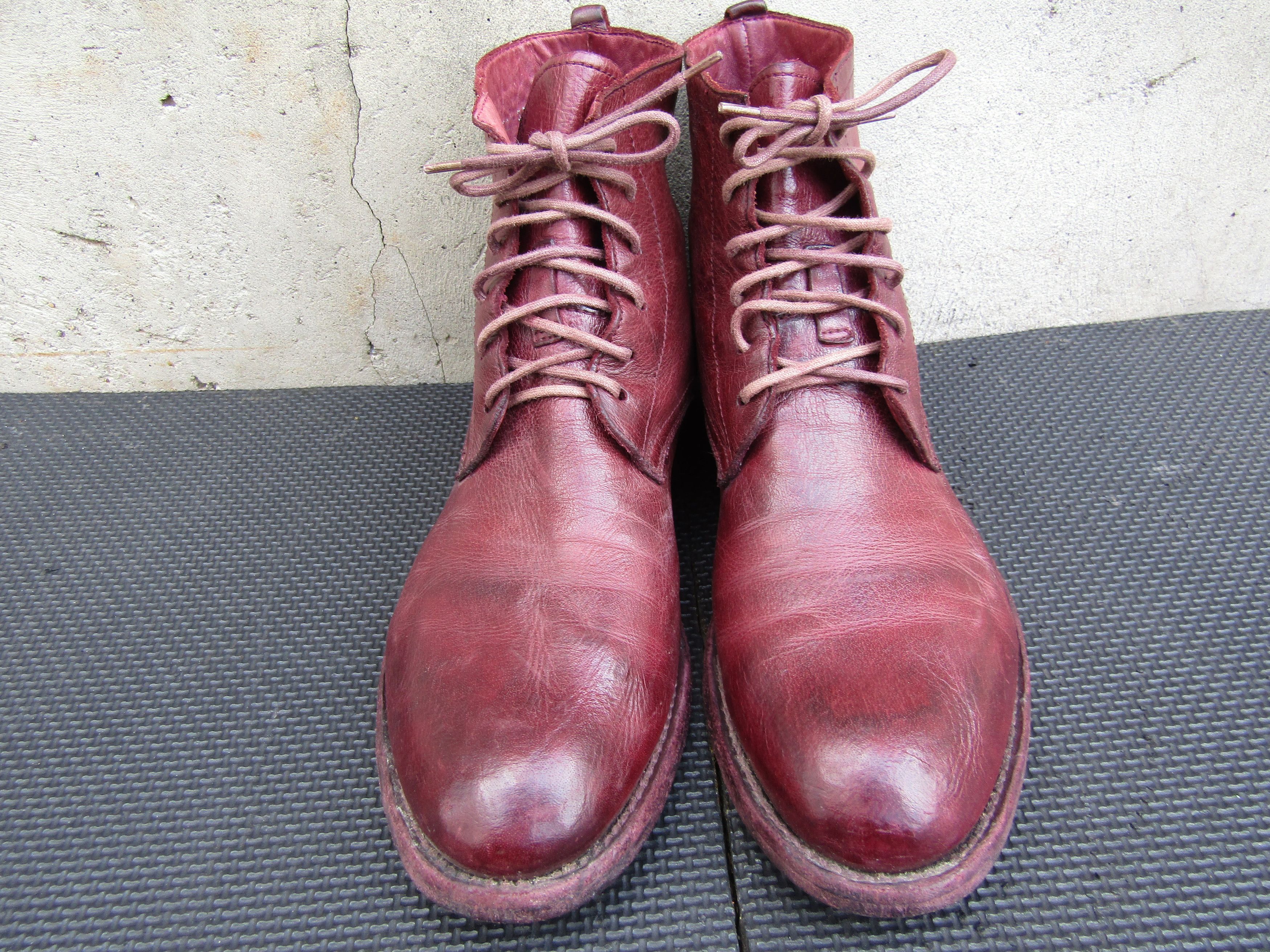 Officine Creative OFFICINE CREATIVE Red Womens Ankle Boots Lace Booties Size US 7.5 / IT 37.5 - 2 Thumbnail