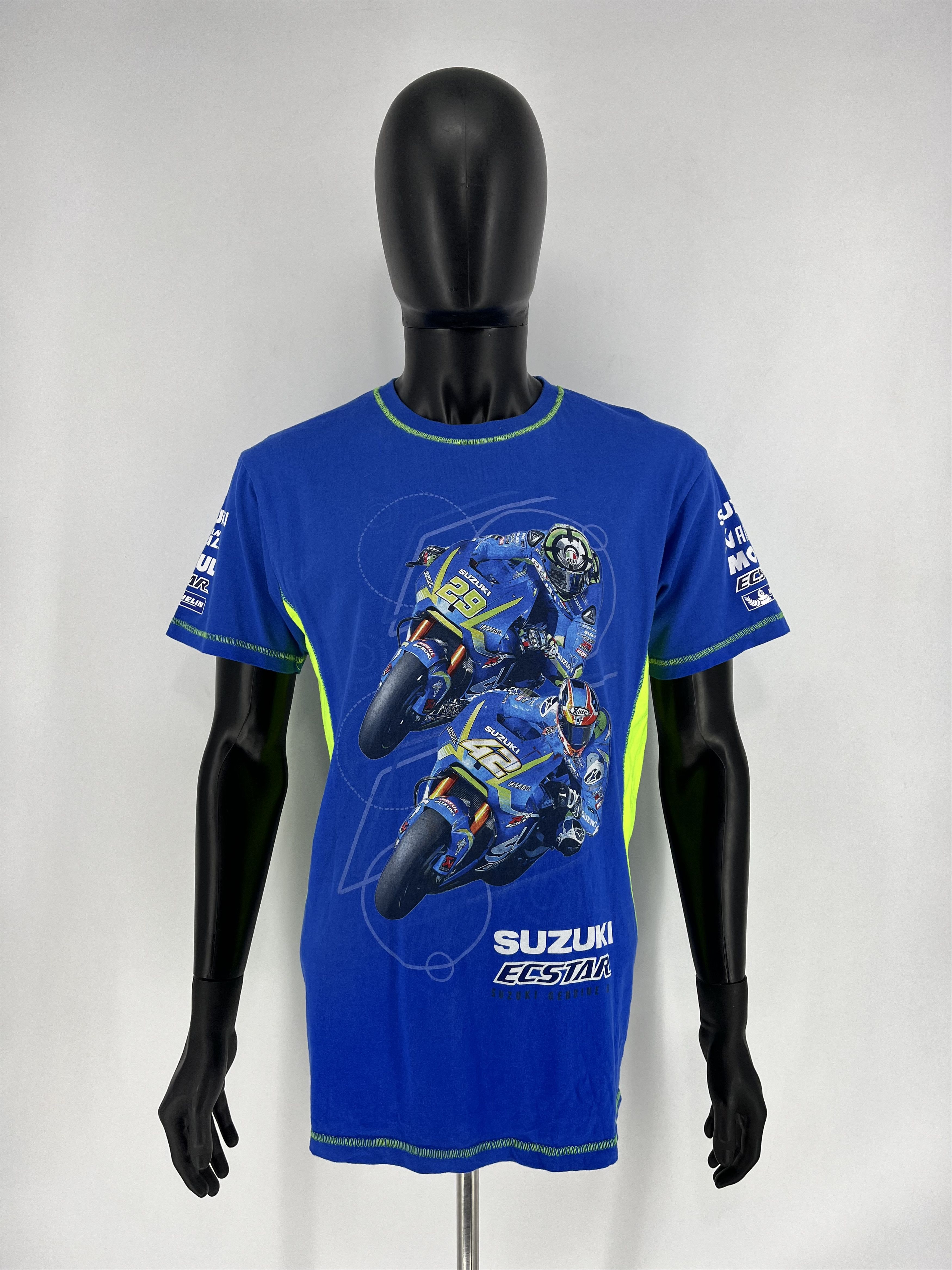 Vintage Vintage Team Suzuki Race Gear Shirt Size M Size US M / EU 48-50 / 2 - 2 Thumbnail