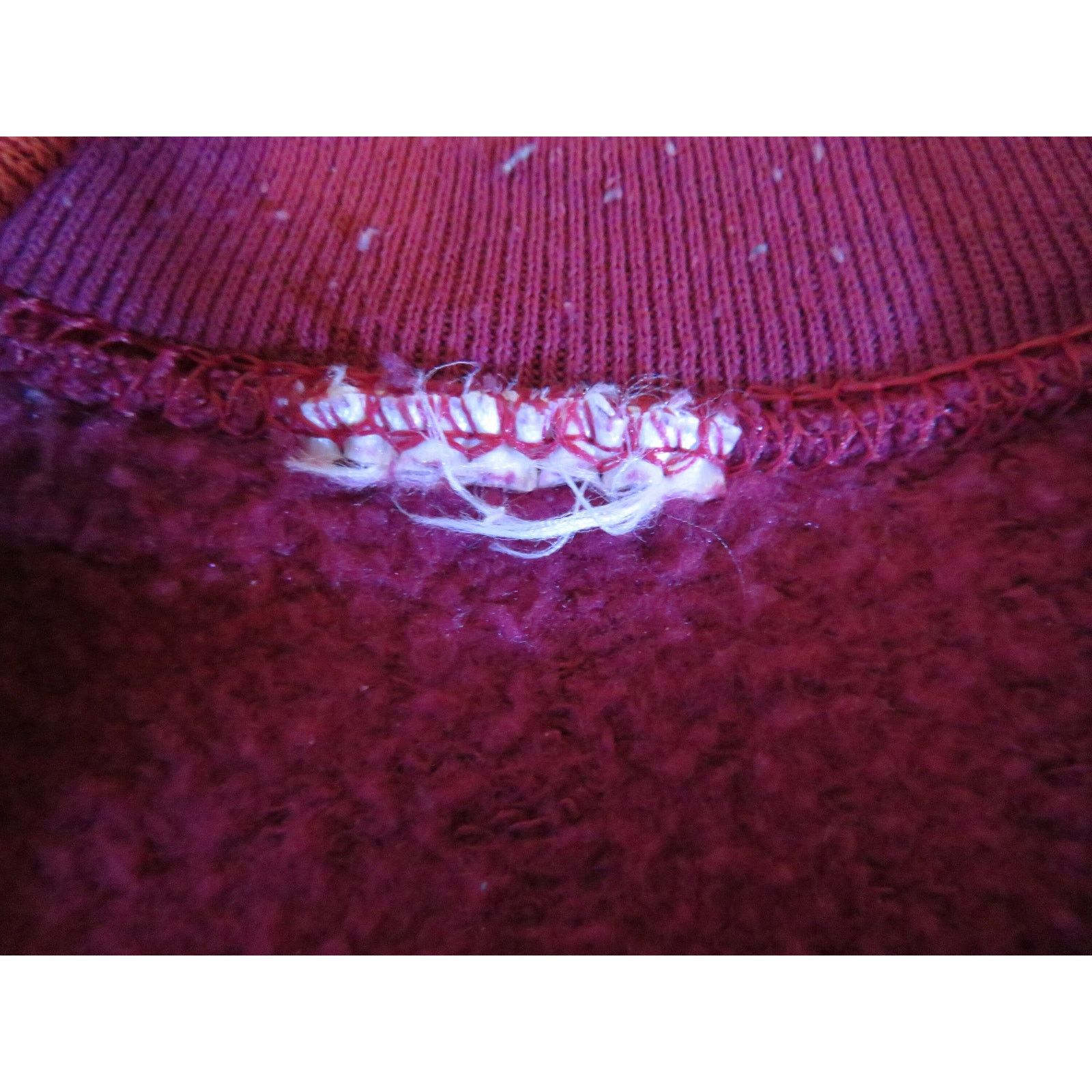Other Freedom Glory Eagle Flag Sweatshirt Maroon Sz L 1990s Size US L / EU 52-54 / 3 - 3 Thumbnail