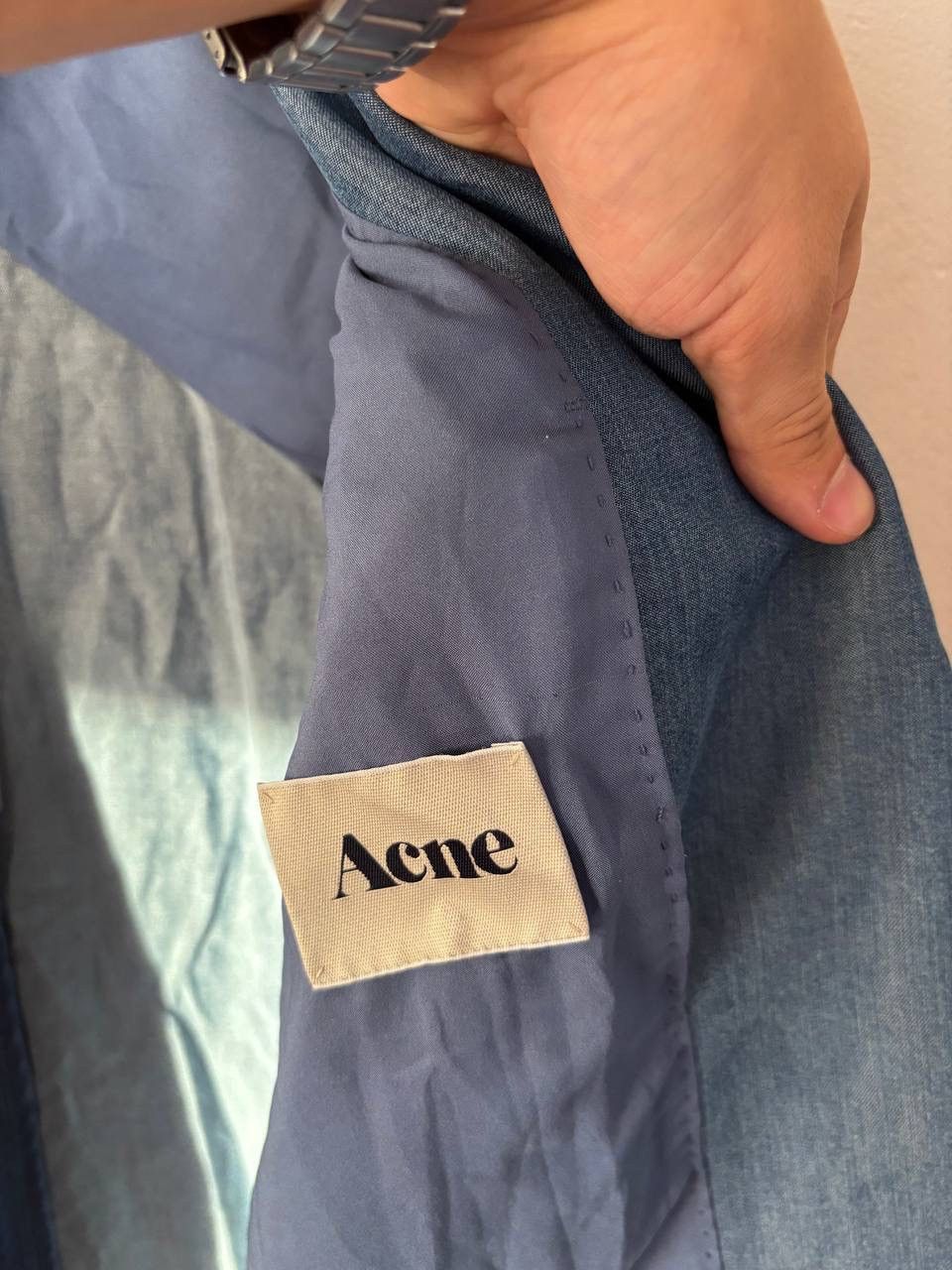 Acne Studios Acne Studios blazer Women's size 36 Washed blue colour Size XS / US 0-2 / IT 36-38 - 3 Thumbnail