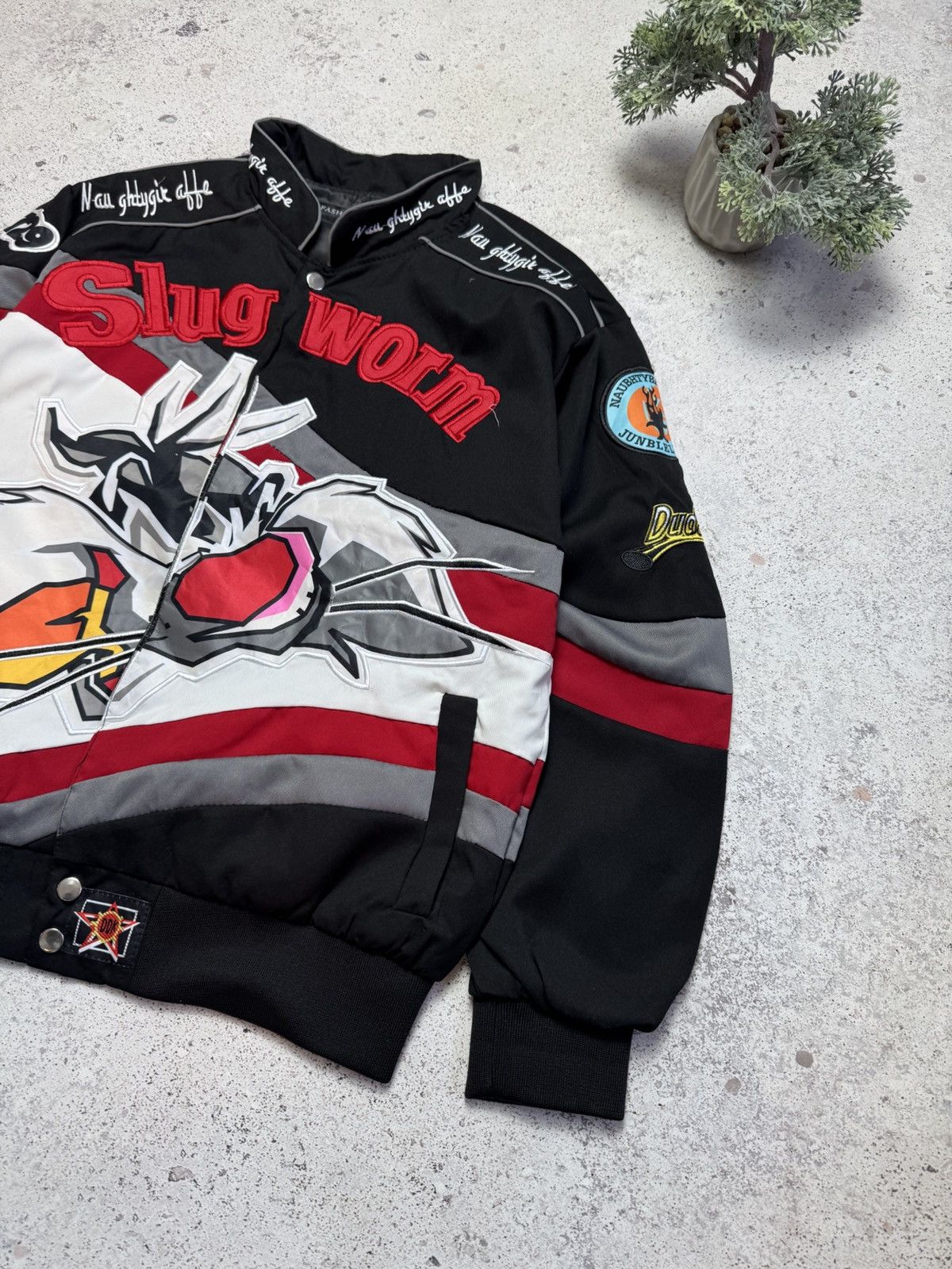 NASCAR Looney Tunes Tweety Sylvester Bomber Light jacket F1 Racing Size US M / EU 48-50 / 2 - 4 Thumbnail