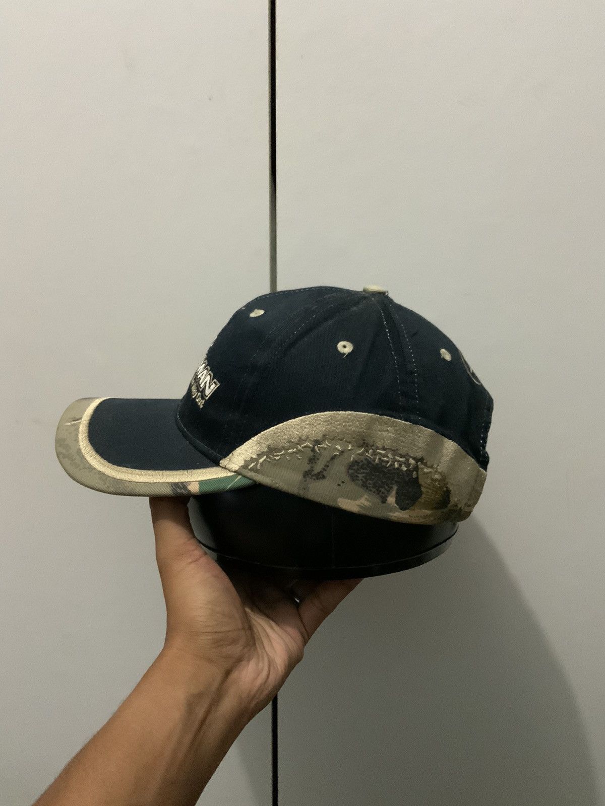 Japanese Brand Polaris Sportsman Spellout Camo Hunter Cap Size ONE SIZE - 3 Thumbnail