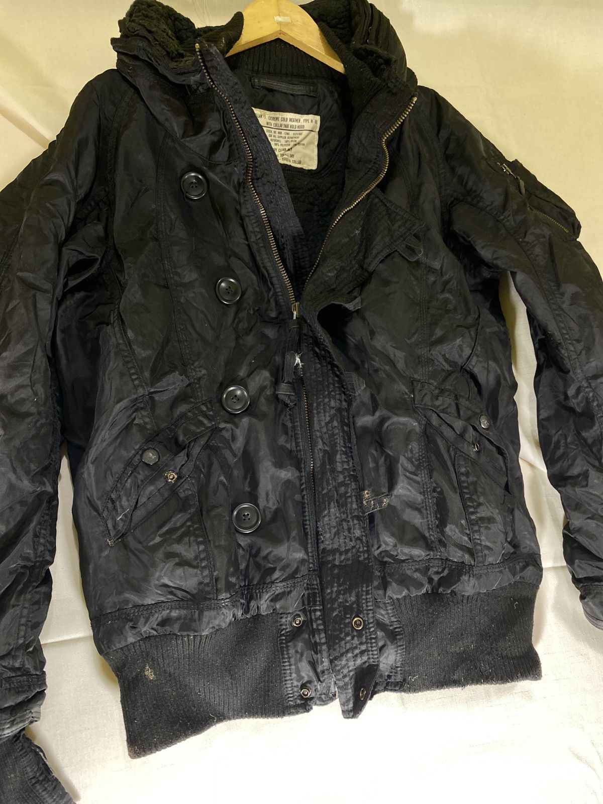 GOA y2k bono jacket by GOA military Size US L / EU 52-54 / 3 - 2 Thumbnail