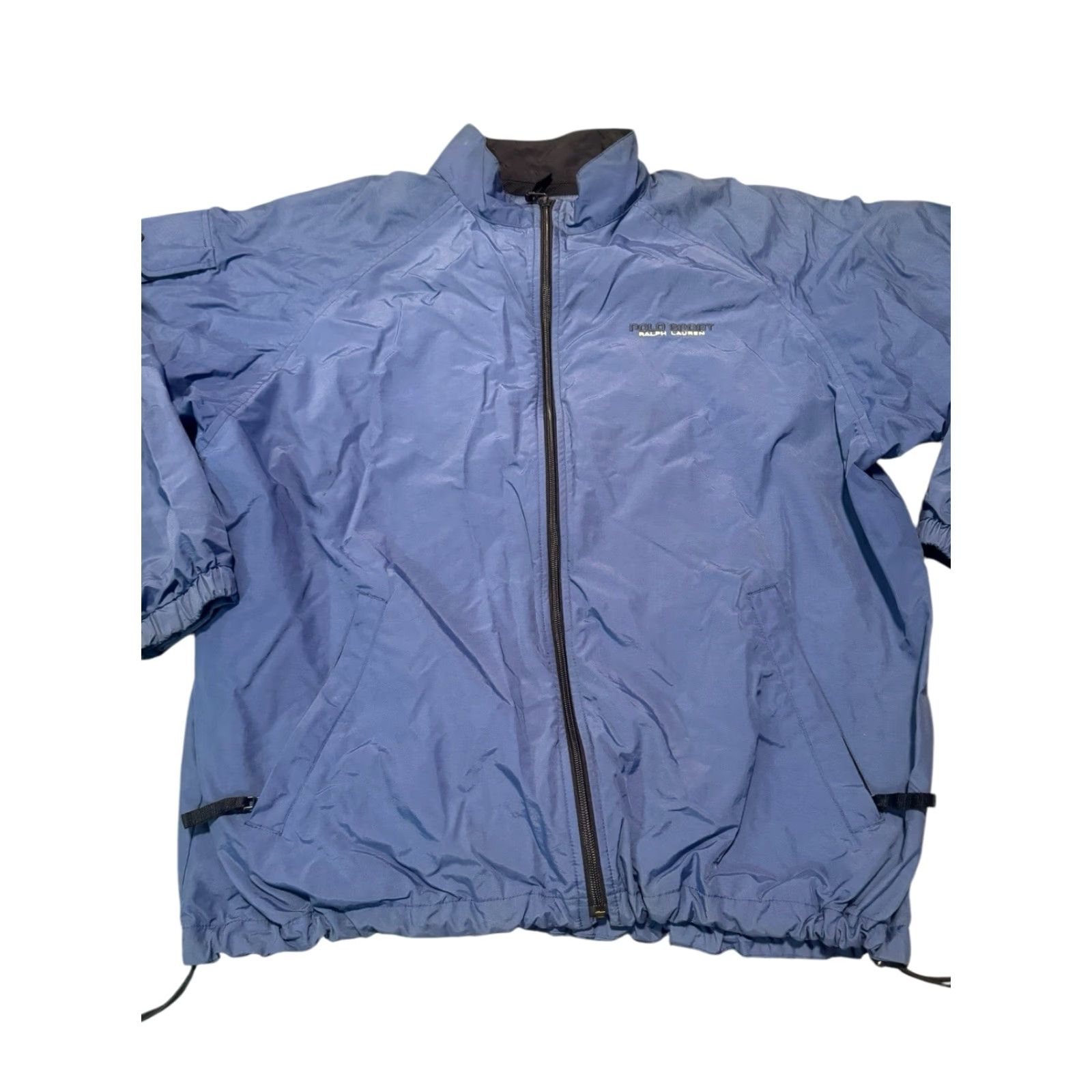 Nike VINTAGE Polo Ralph Lauren Sport Windbreaker Jacket Mens XL Blue Full Zip 90s Size US XL / EU 56 / 4 - 6 Thumbnail