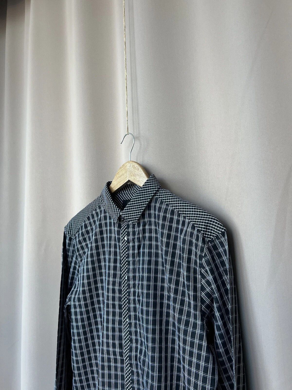 Dolce & Gabbana Dolce Gabbana Checked Button Shirt Mens Size 52 or M/L Size US M / EU 48-50 / 2 - 4 Thumbnail