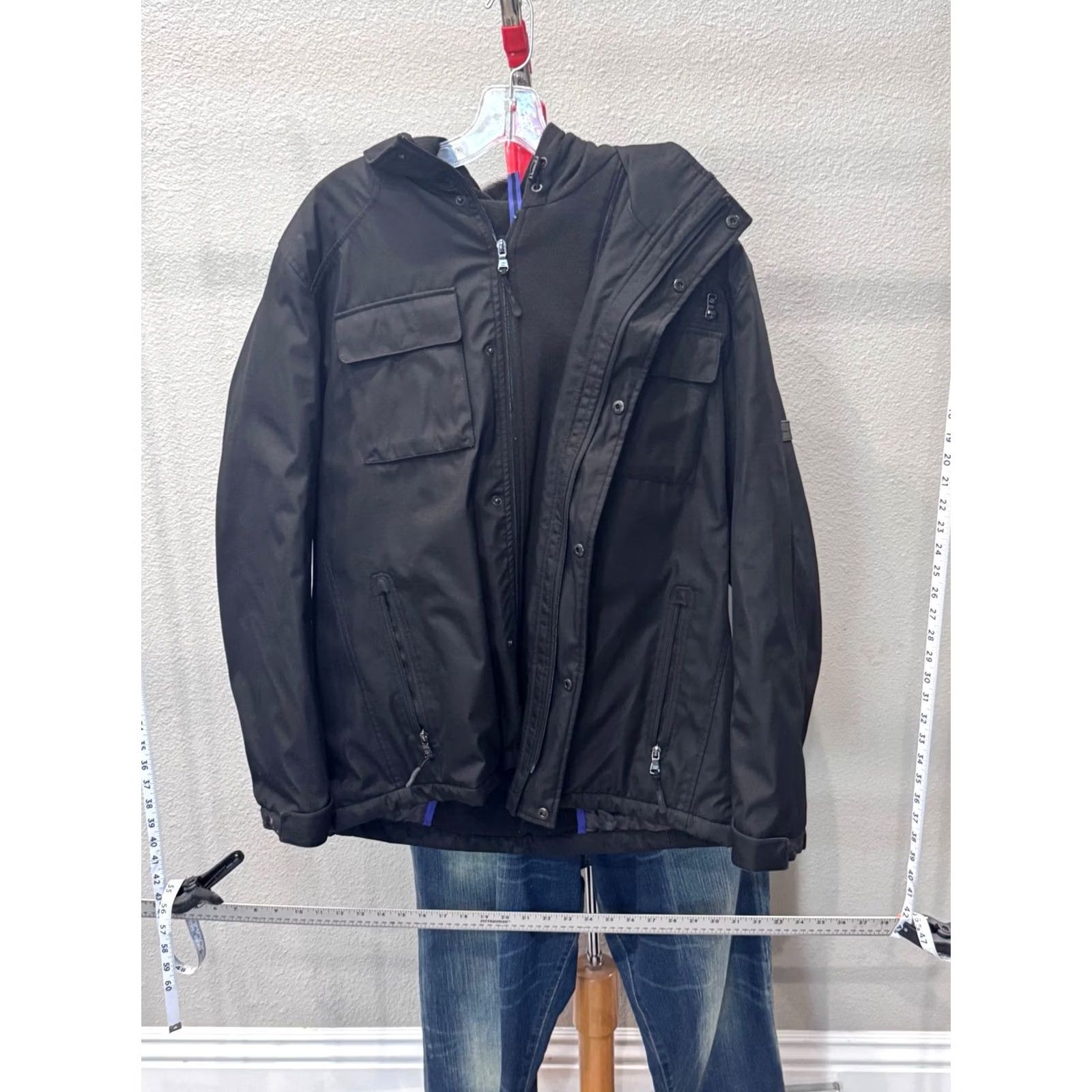 Calvin Klein Calvin Klein Hooded Jacket Medium M Thick Shell Lined Zippered Multicolor Mens Size US M / EU 48-50 / 2 - 3 Thumbnail