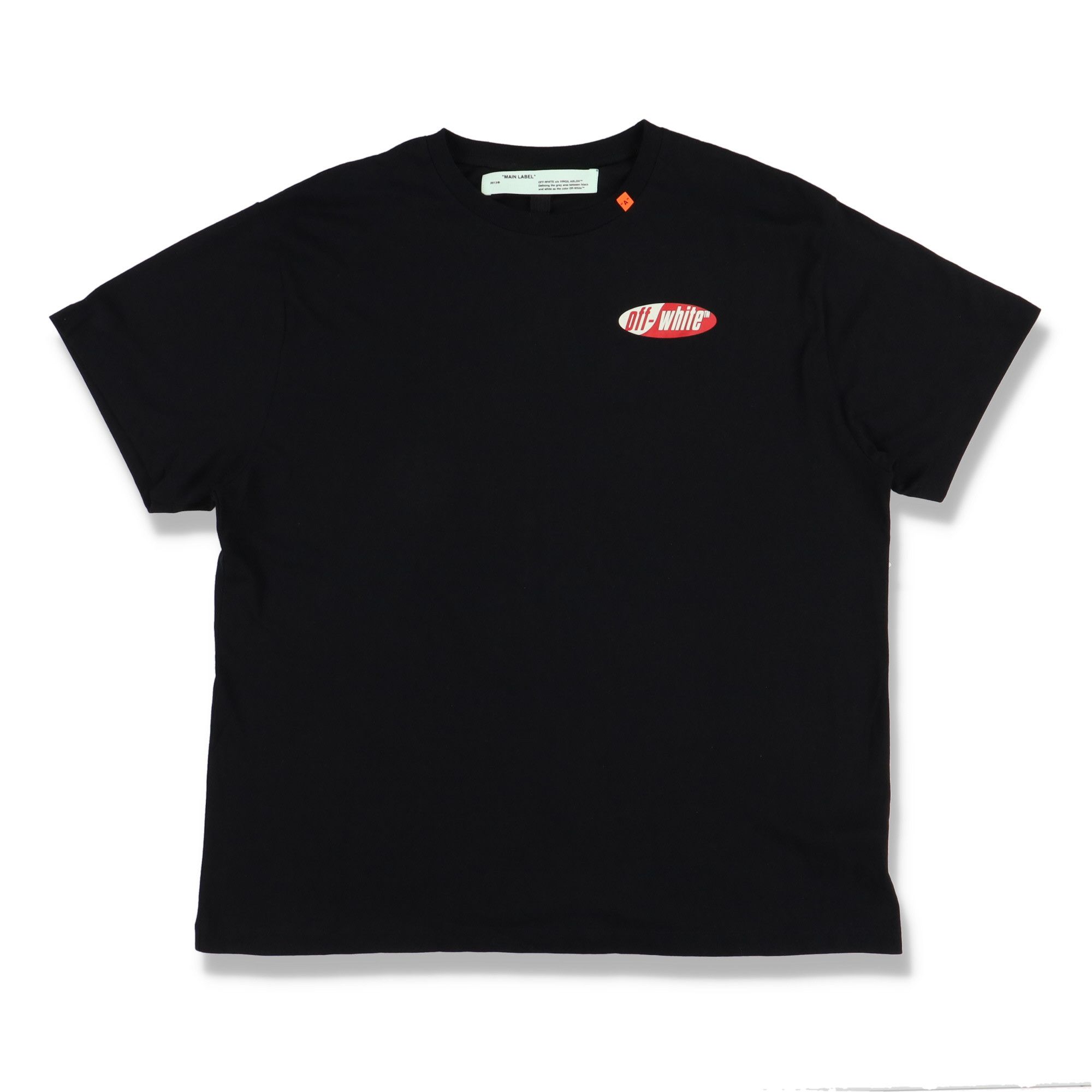 Off-White Black and Red Split Arrows Oversized T-Shirt Size US M / EU 48-50 / 2 - 7 Thumbnail