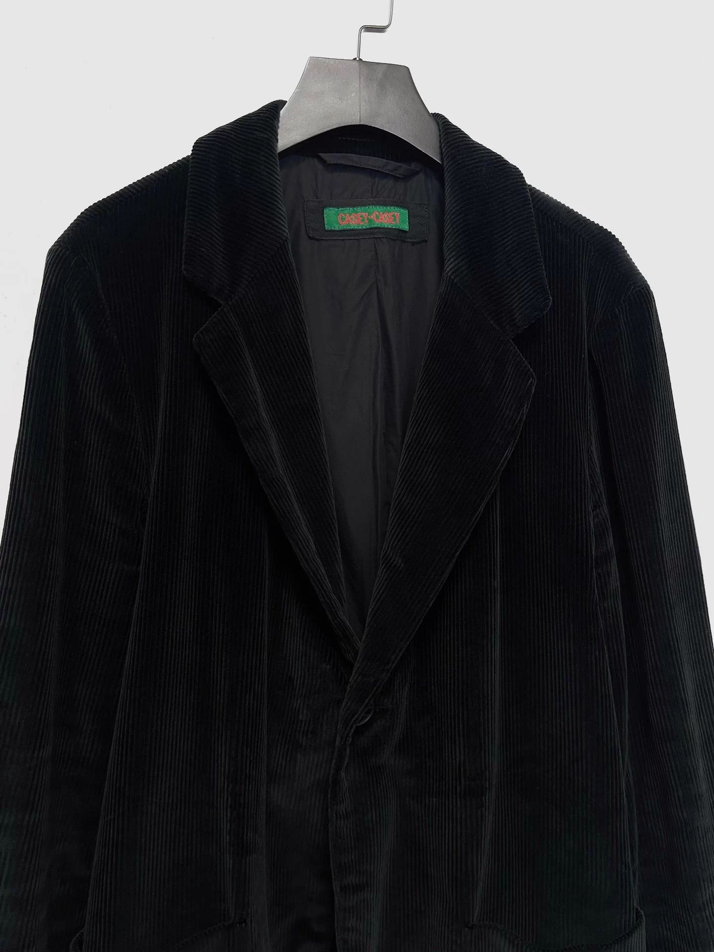 Casey Casey casey casey black corduroy blazer m cross buttons Size US M / EU 48-50 / 2 - 5 Thumbnail