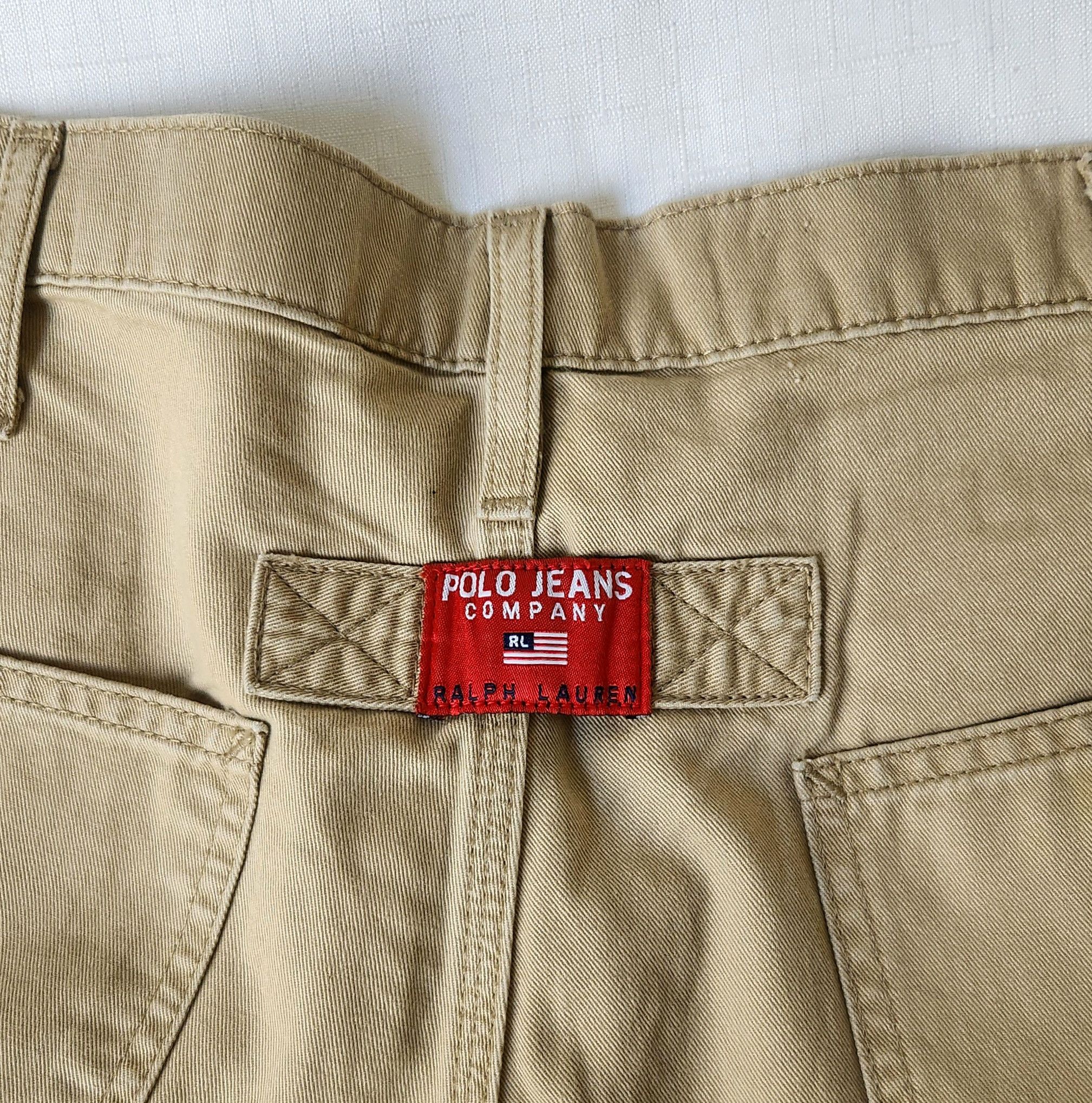 Polo Ralph Lauren Polo Jeans Co carpenter Ralph Lauren Cargo Shorts Mens SZ 36 Size US 36 / EU 52 - 10 Thumbnail