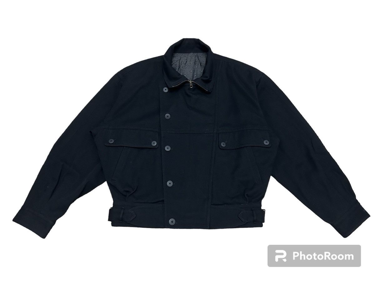Japanese Brand × Jun Takahashi × Vintage Vintage Jun Men Takahashi Wool Work Jacket Size US L / EU 52-54 / 3 - 2 Thumbnail