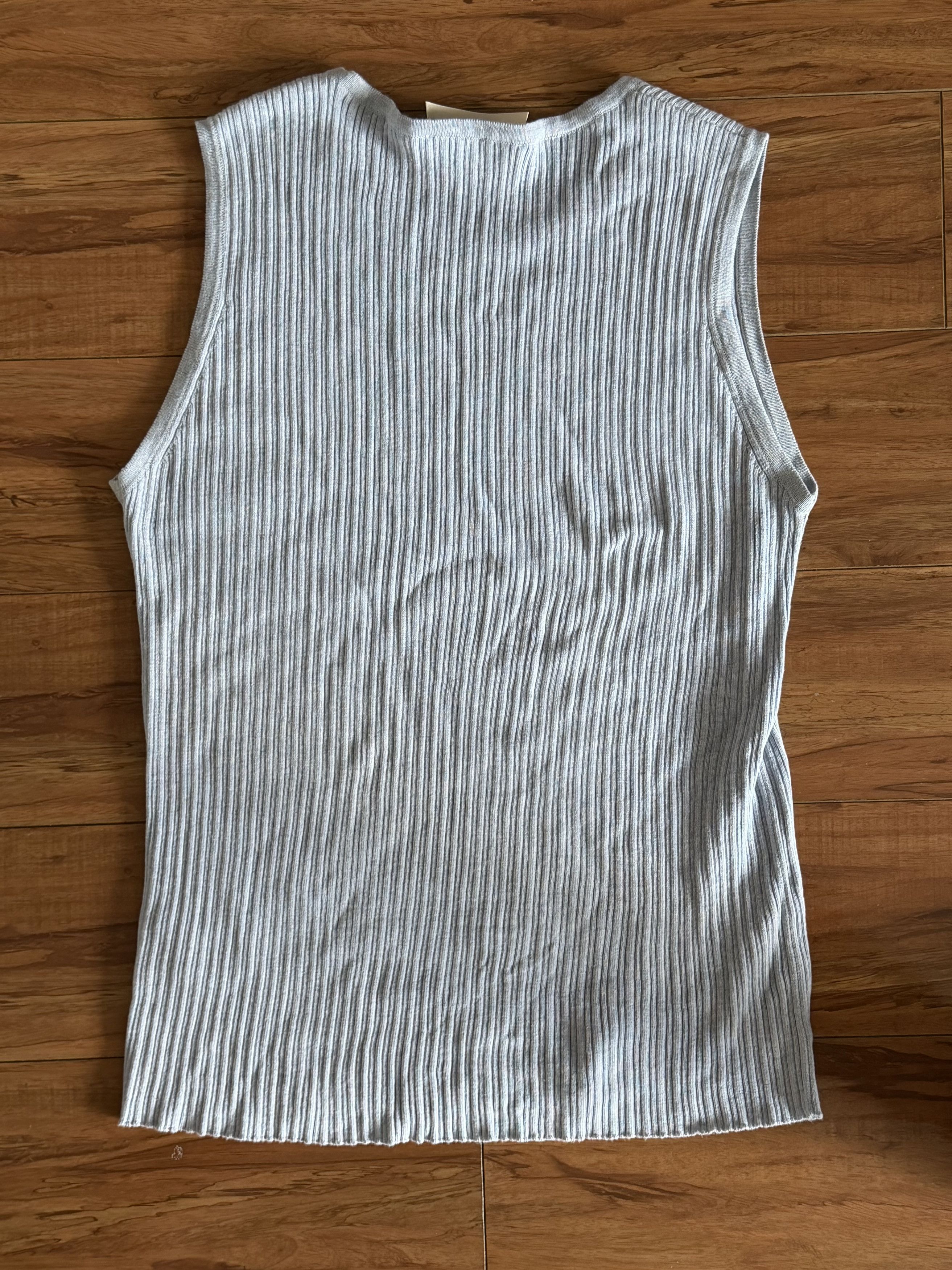 Sefr Lilac Knit Tank Top Size US L / EU 52-54 / 3 - 3 Thumbnail