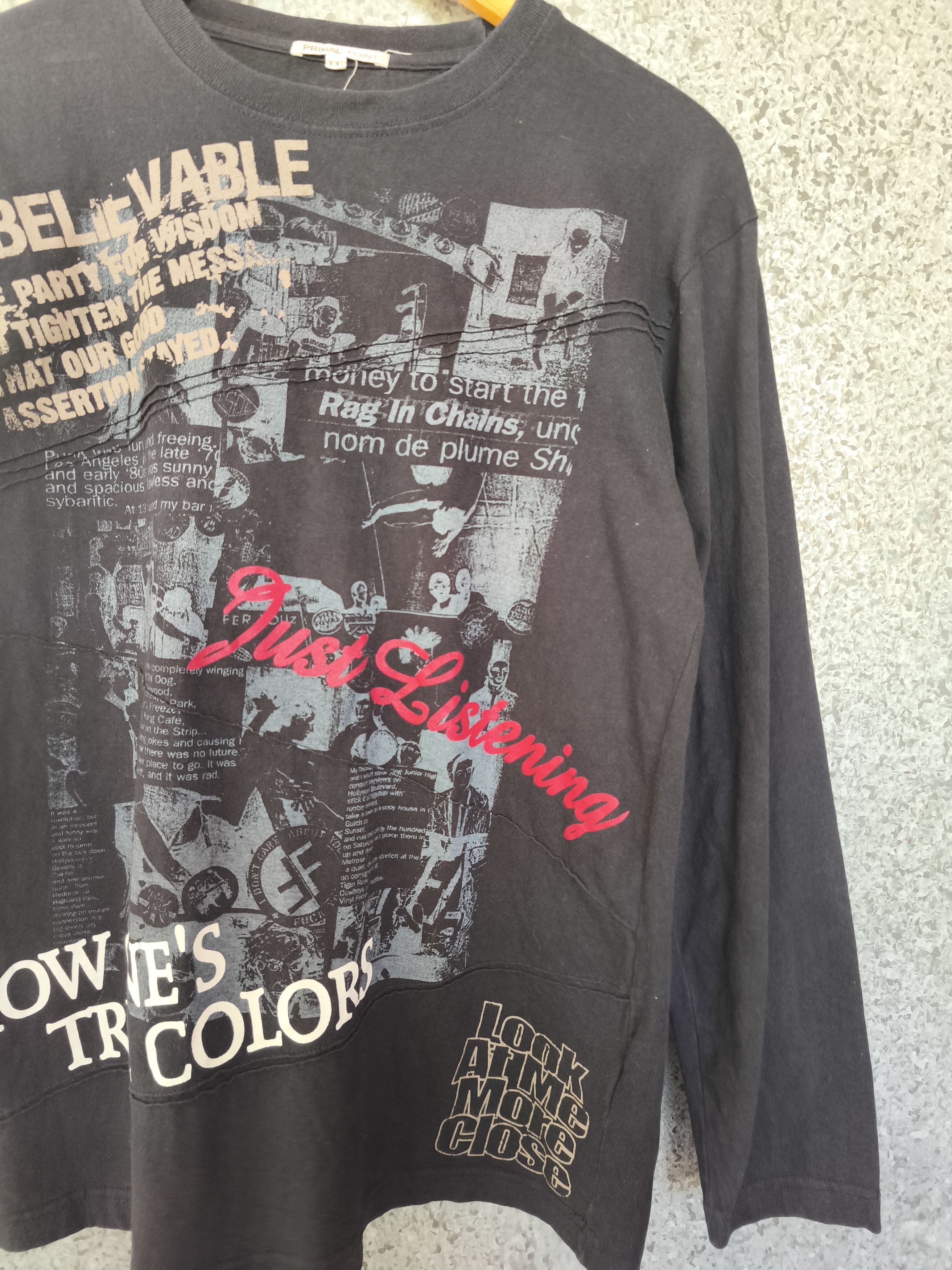 Le Grande Bleu (L.G.B.) Primal Point Poem Gothic shirt Size US L / EU 52-54 / 3 - 3 Thumbnail