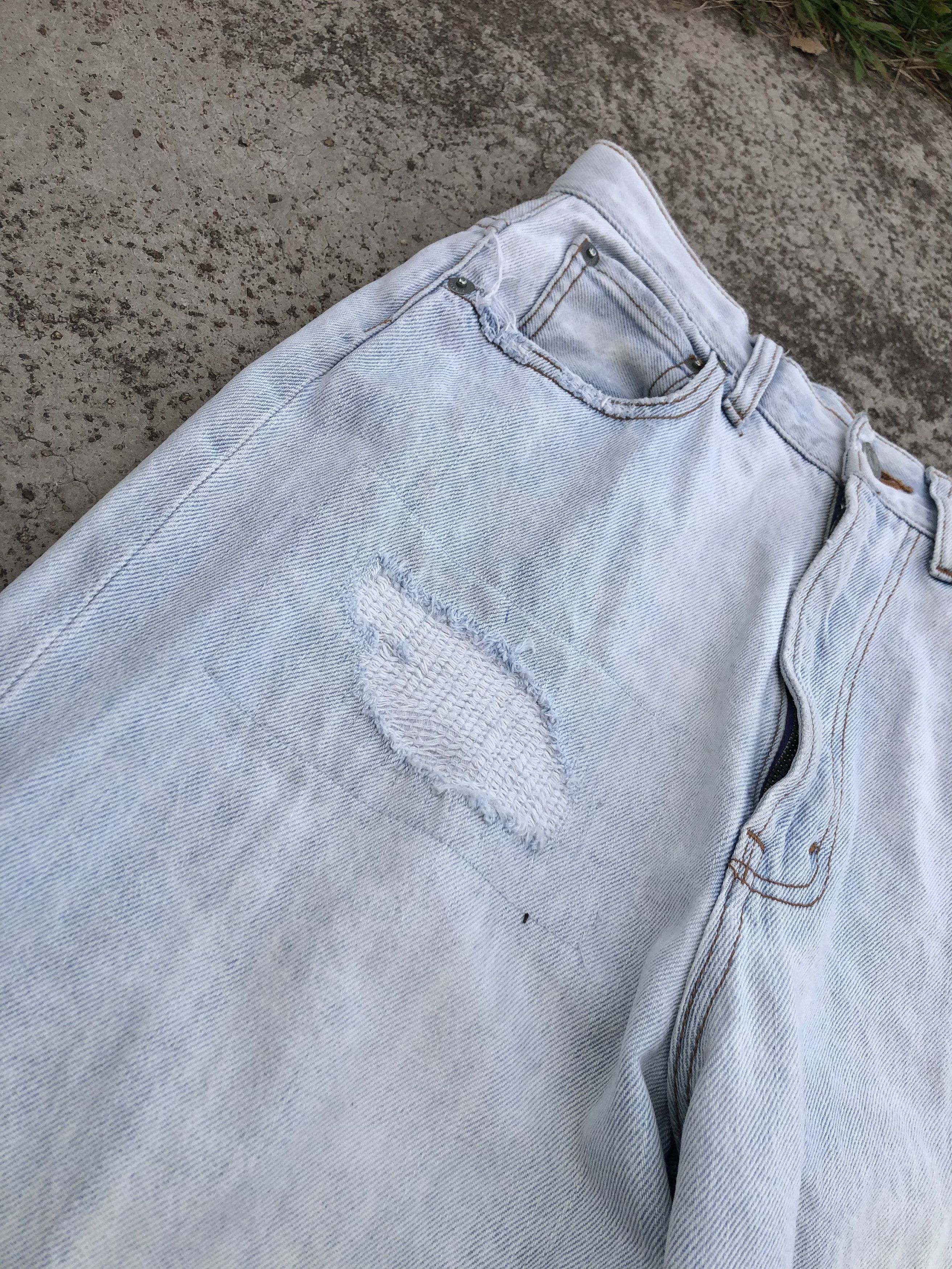Japanese Brand BAGGY BAYFLOW DENIM Size US 26 / EU 42 - 6 Thumbnail