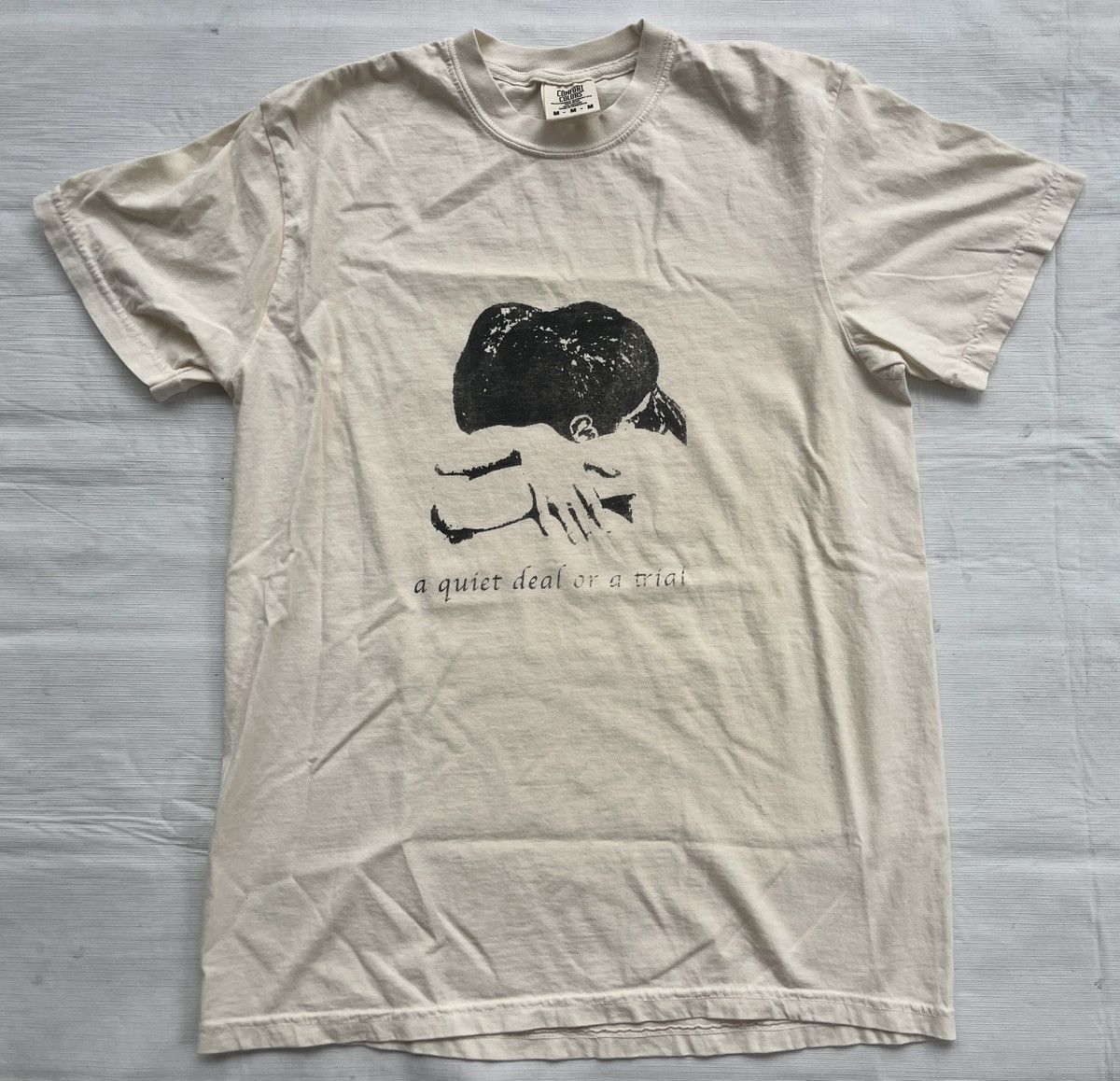 Vintage A quiet deal heavyweight tee Size US XL / EU 56 / 4 - 1 Thumbnail