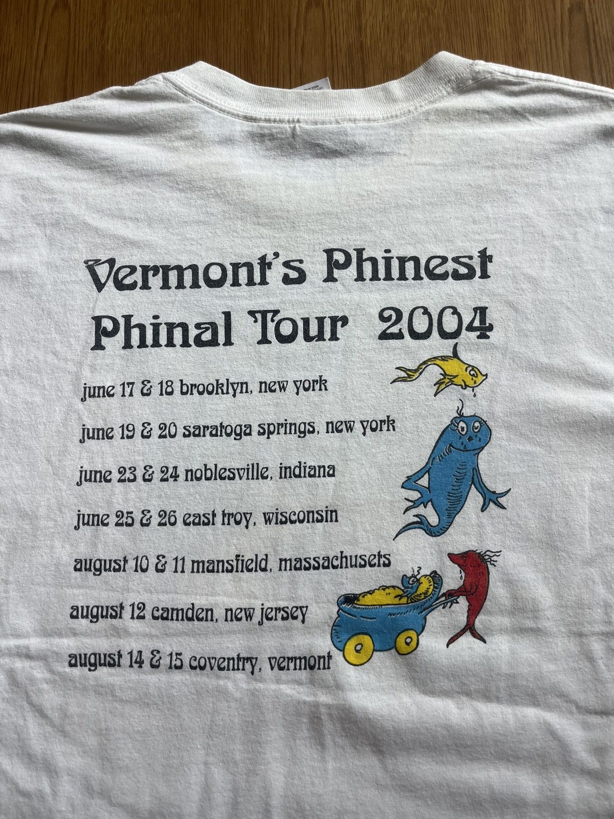 Band Tees Vintage Pharewell Boys Vermont’s Phinest Tour 2004’s Tshirt Size US L / EU 52-54 / 3 - 9 Thumbnail