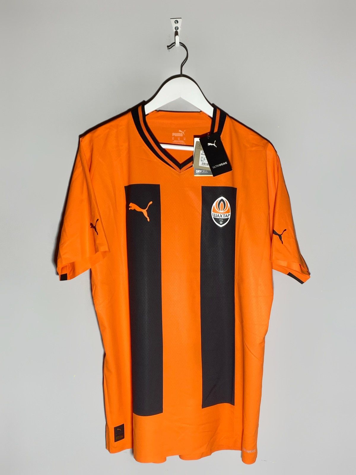 Puma Puma Shakhtar Donetsk 2023/24 Home Player Issue Shirt Jersey Size US XL / EU 56 / 4 - 1 Thumbnail