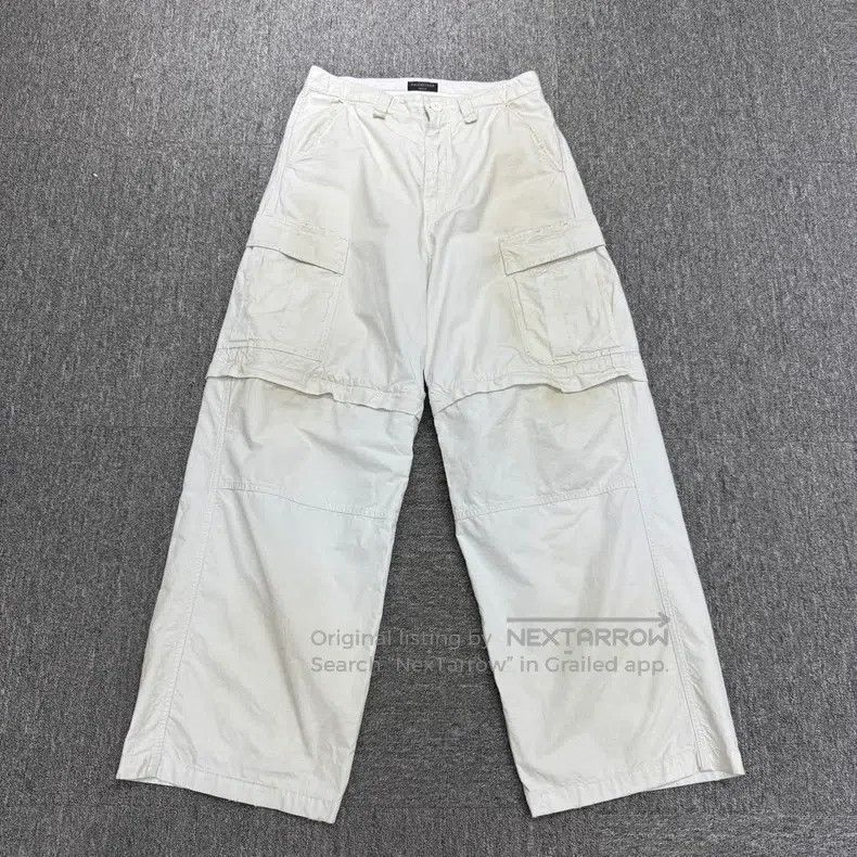 Balenciaga Balenciaga size XS Distressed torn detachable casual pants Size US 27 - 1 Thumbnail
