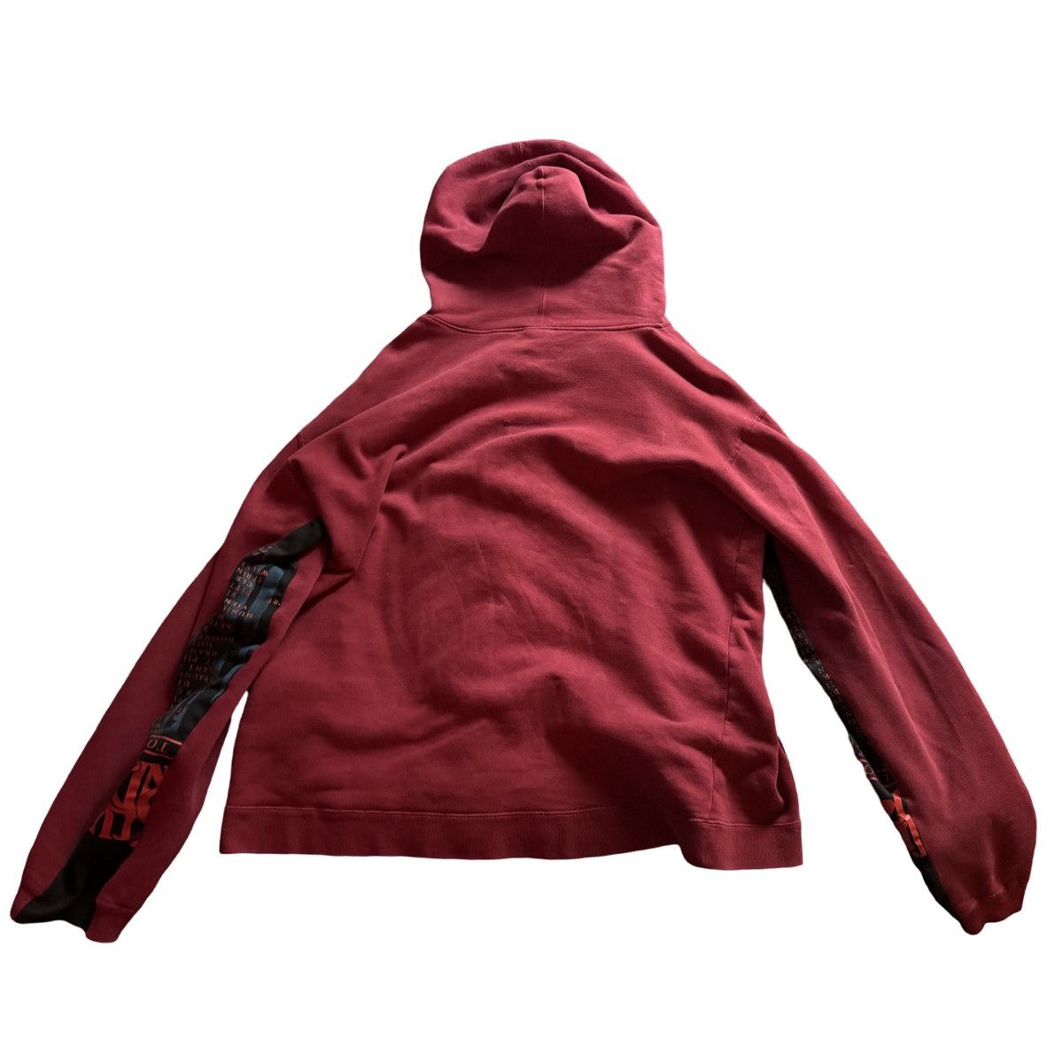 Handmade Custom red graphic hoodie Size US M / EU 48-50 / 2 - 5 Thumbnail