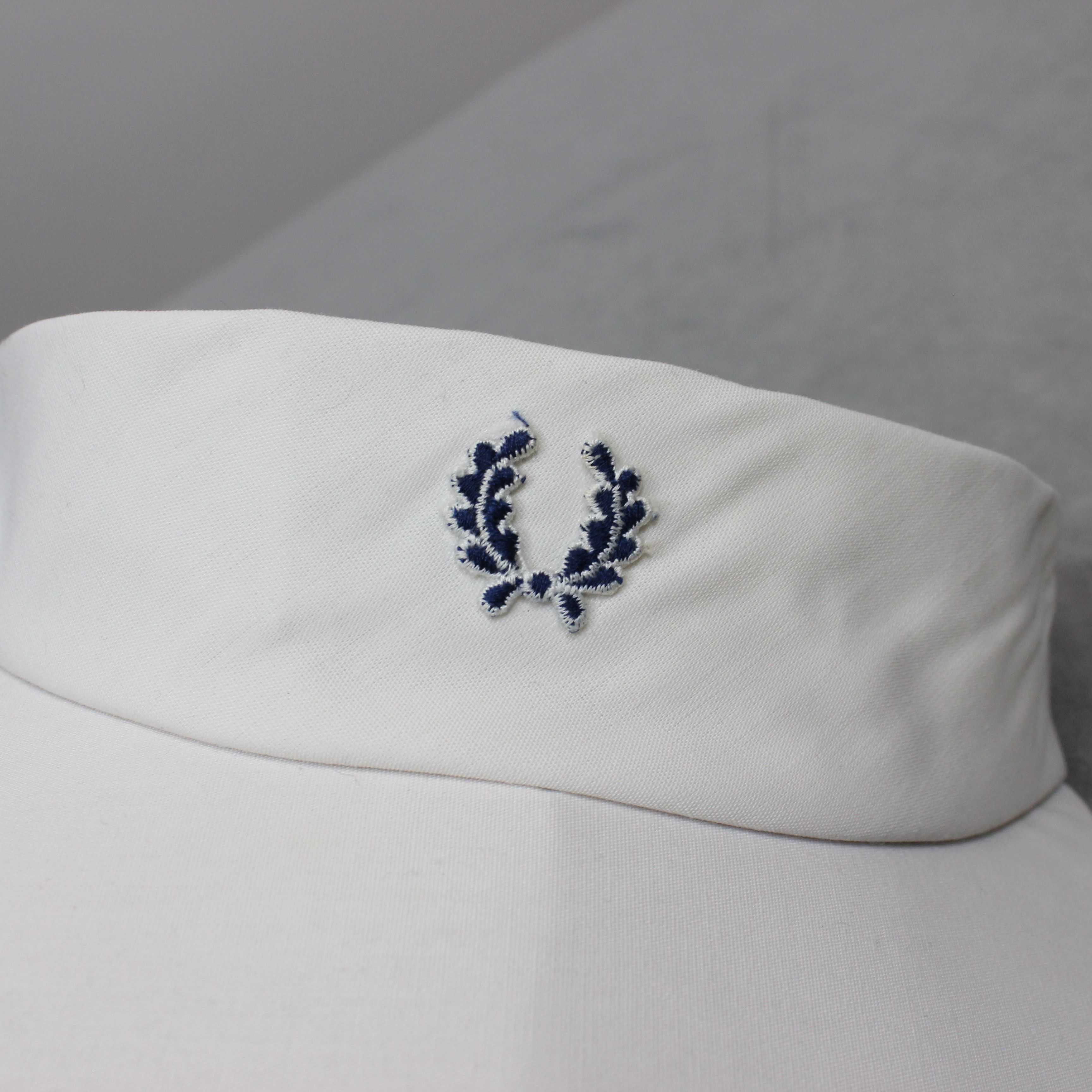 Fred Perry Fred perry tenis cap hat men white Visor Size ONE SIZE - 3 Thumbnail